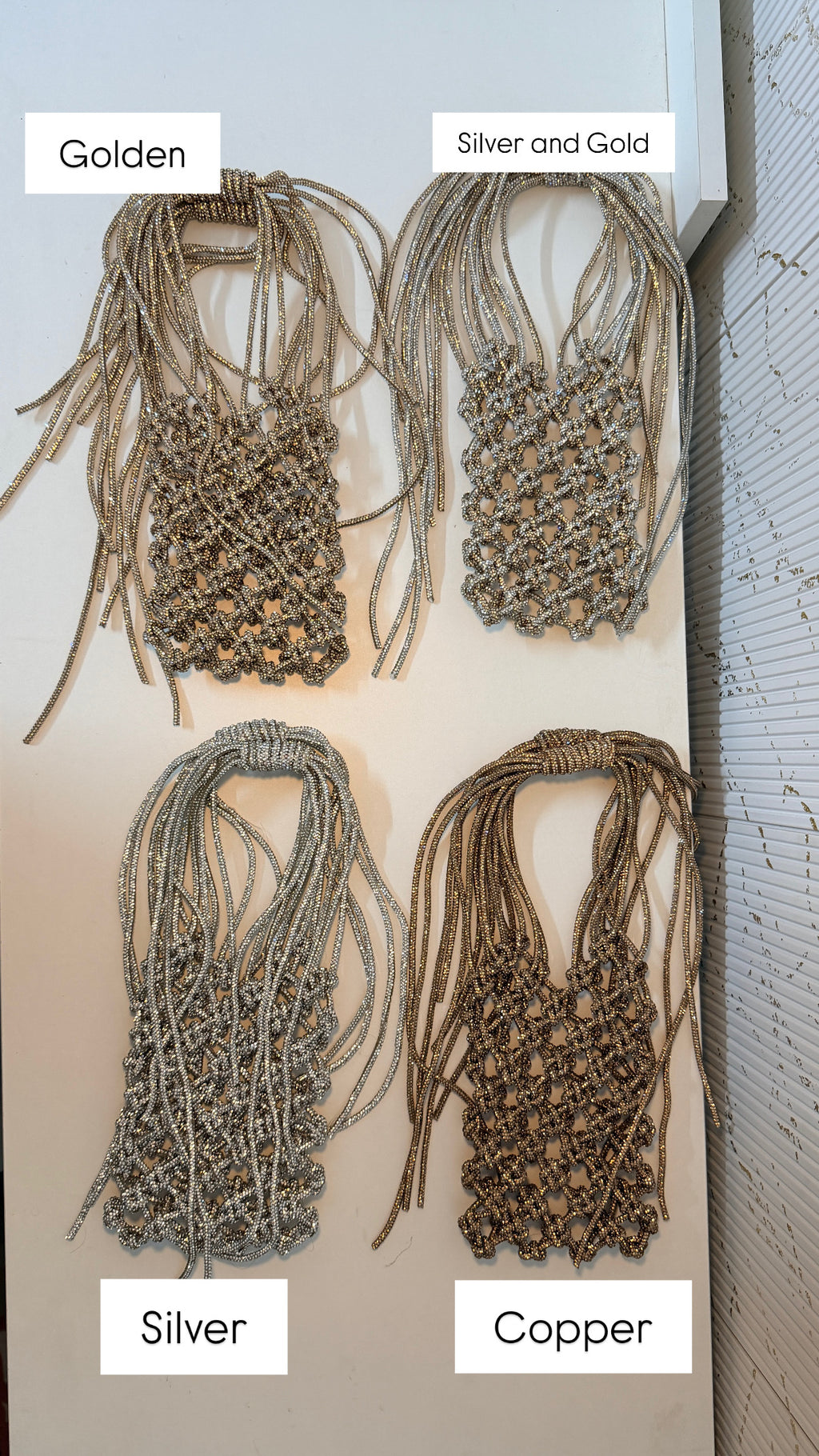 Soul Glo Shimmer Statement Bag