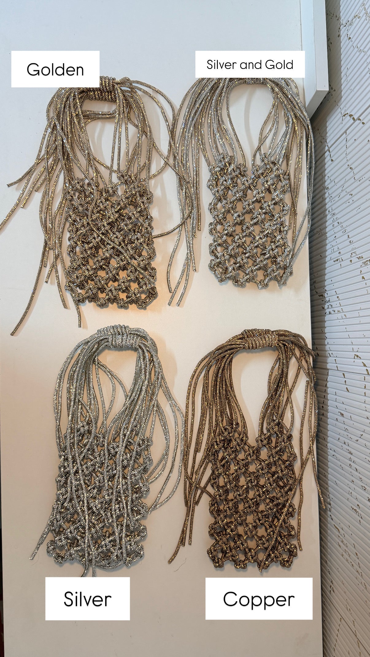 Soul Glo Shimmer Statement Bag