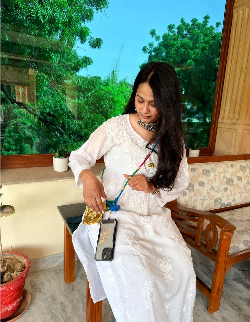 Navratri Lanyard