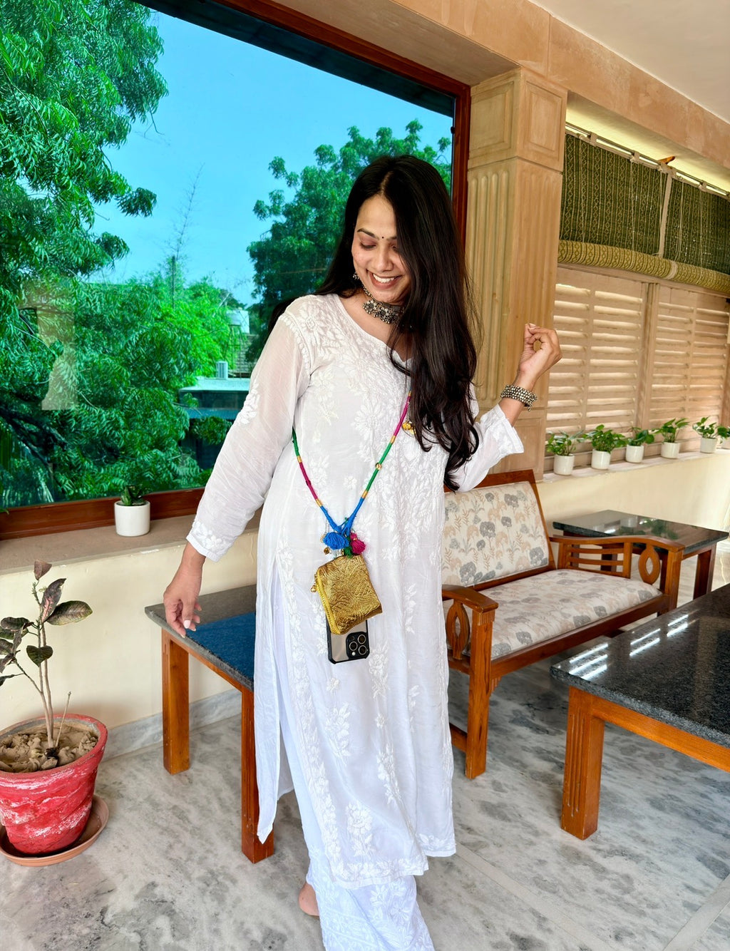 Navratri Lanyard
