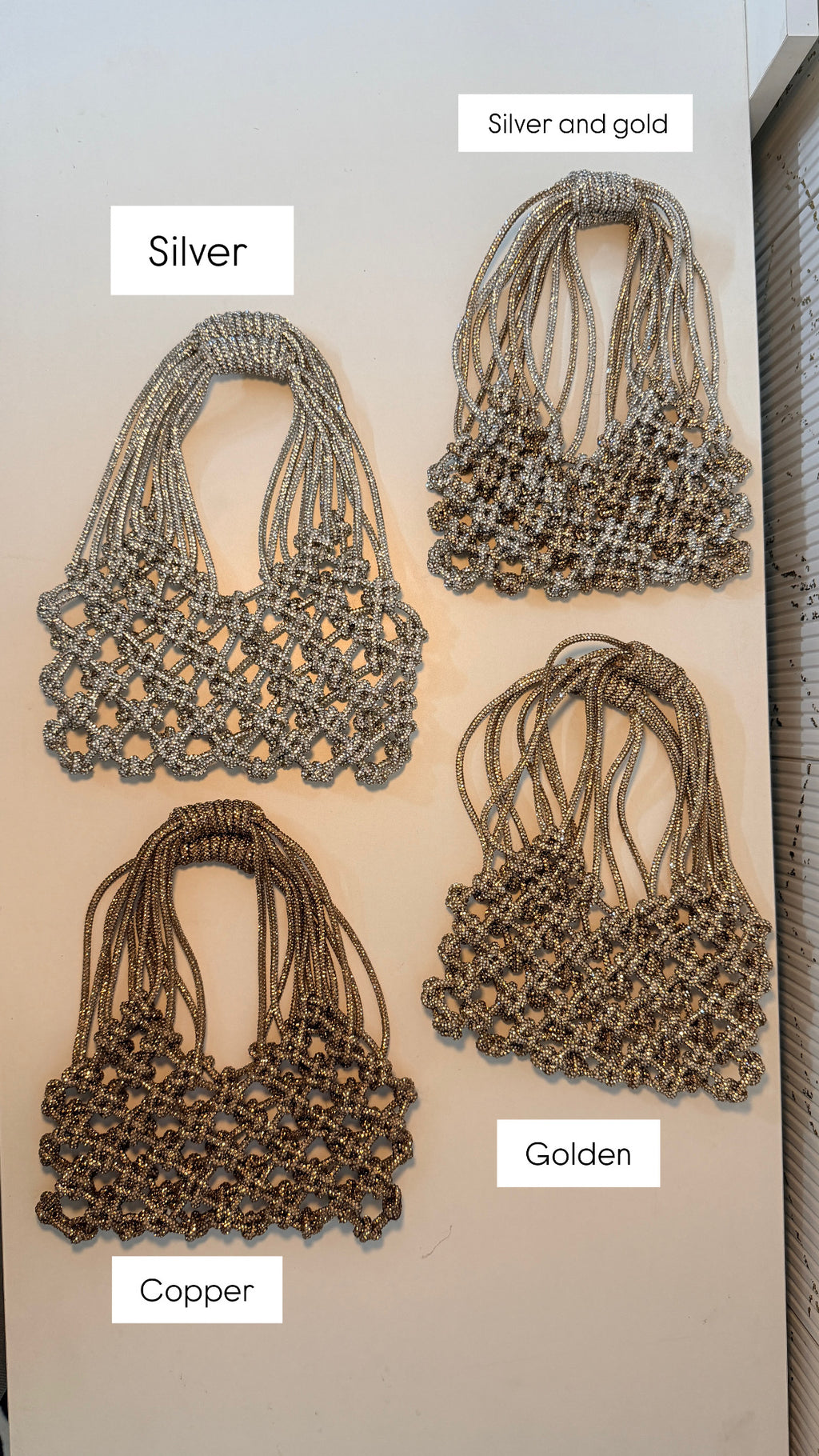 Soul Glo Shimmer Statement Bag