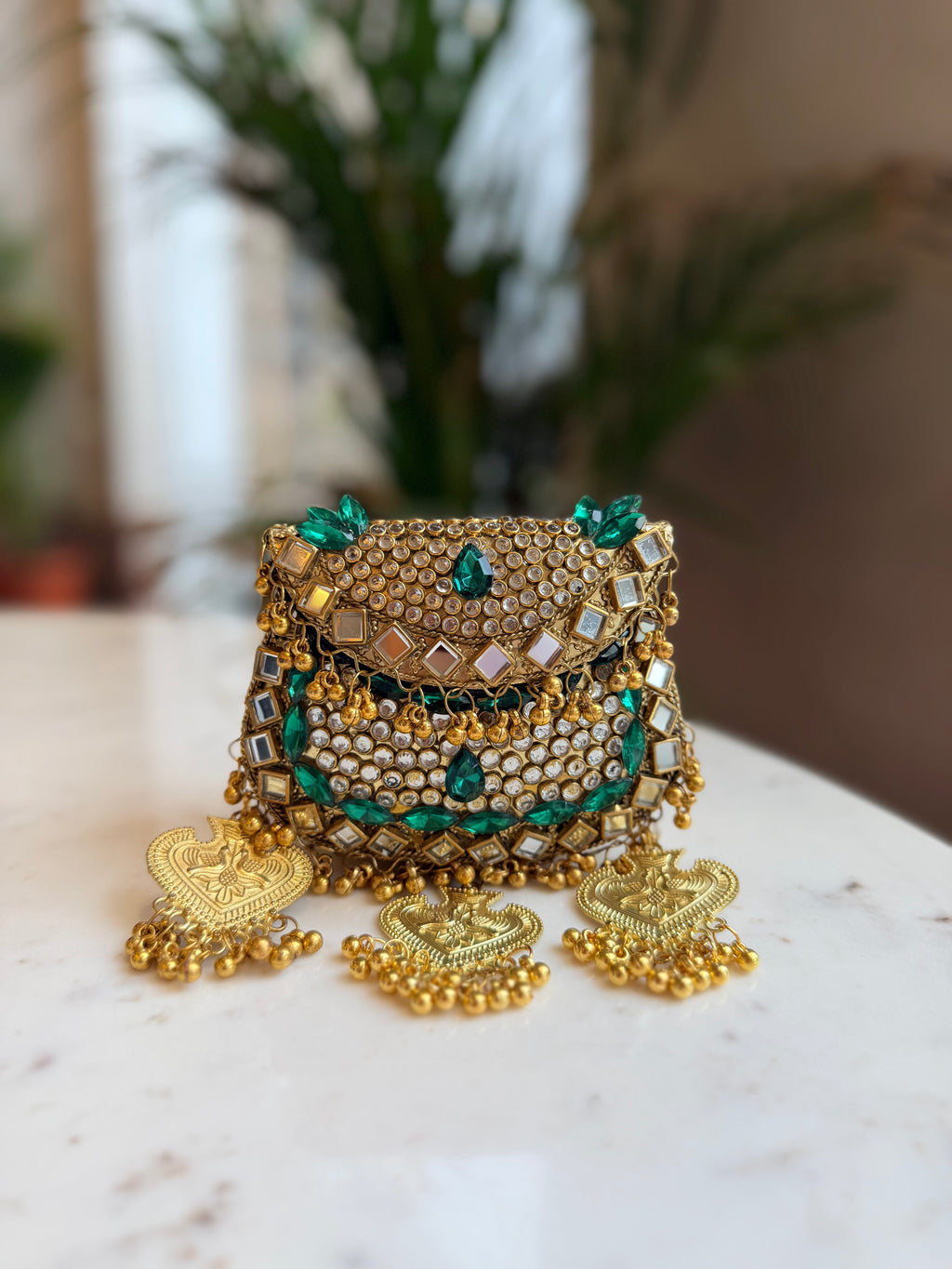 Mini Kundan Clutch