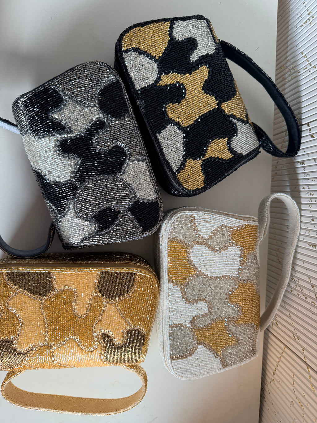 Sera Hand-Beaded Evening Bag