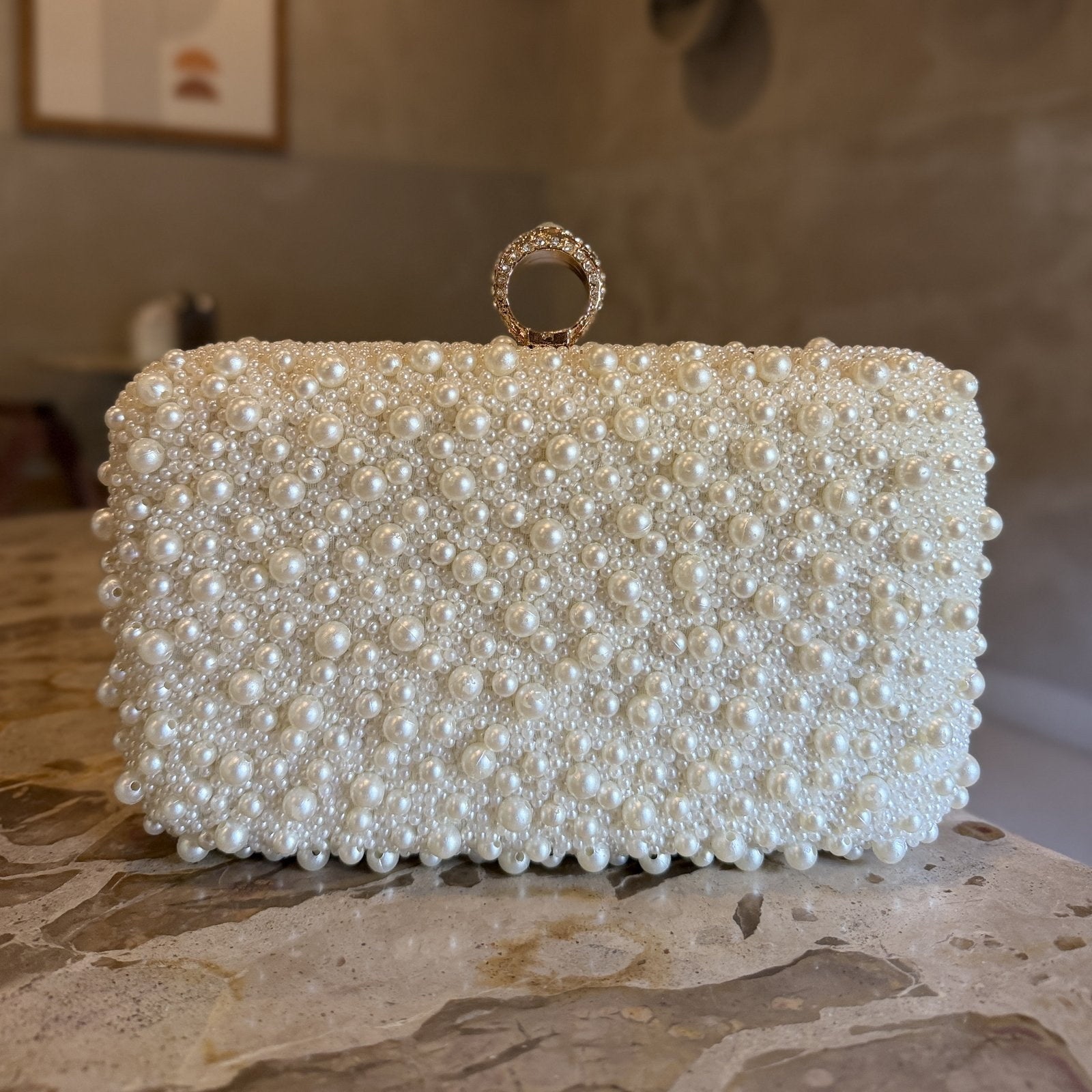 The Pearl Edit Evening Clutch