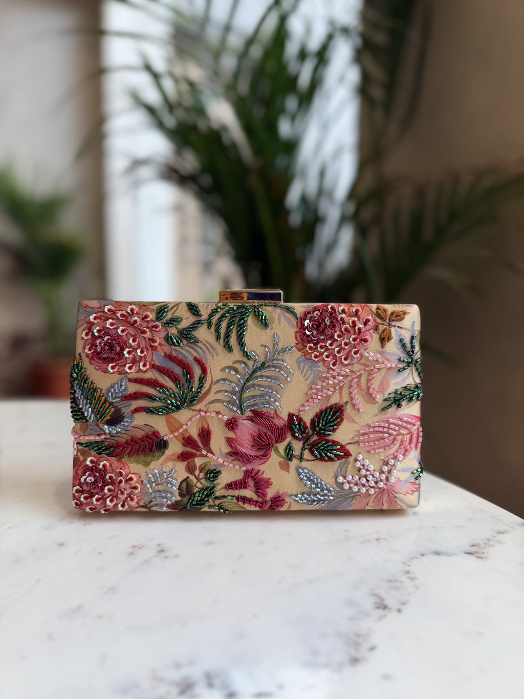 Berry Bloom Digital Clutch - Color 4