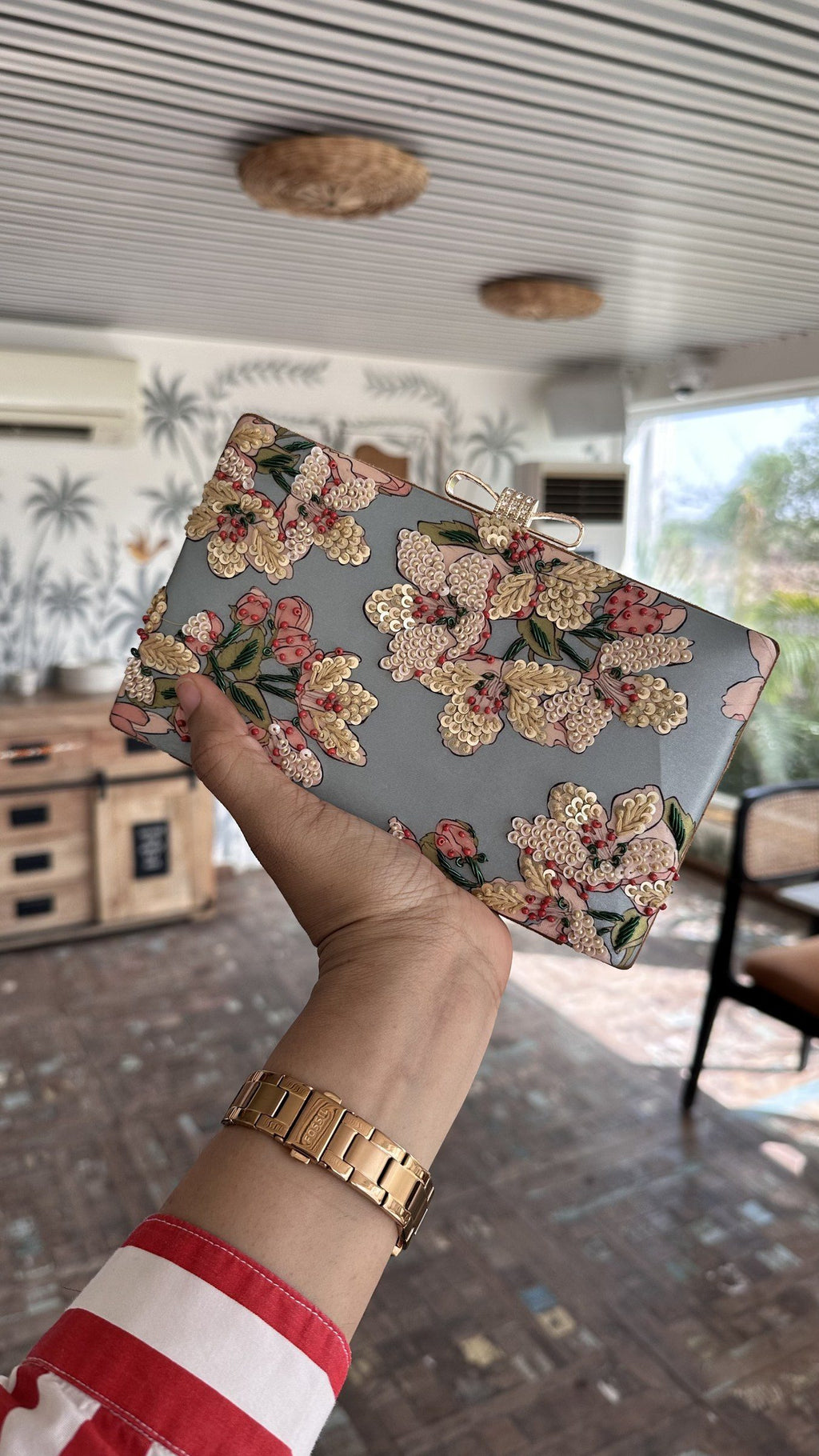 Bloom Affair Digital Clutch - Color 1
