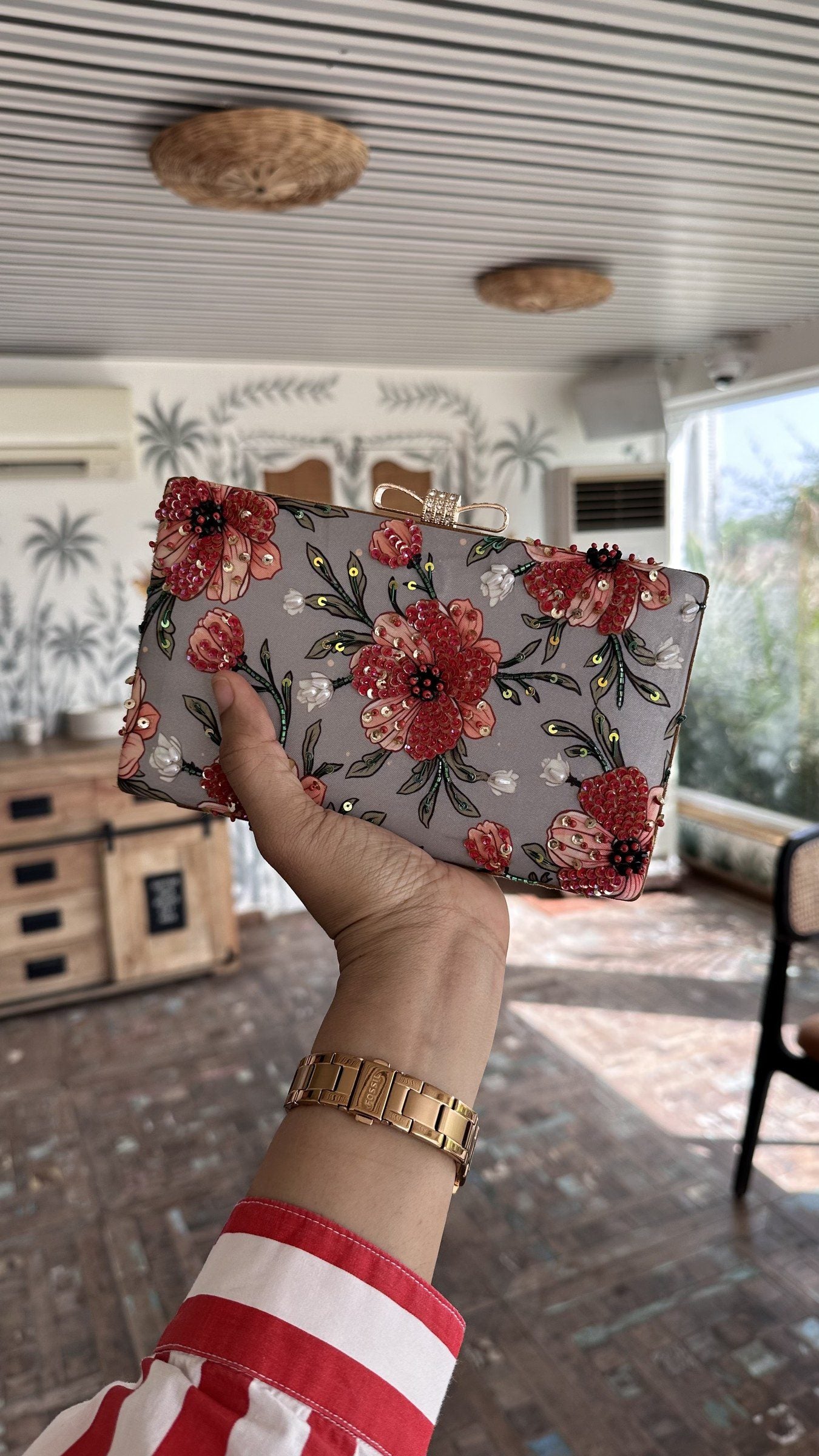 Bloom Affair Digital Clutch - Color 5