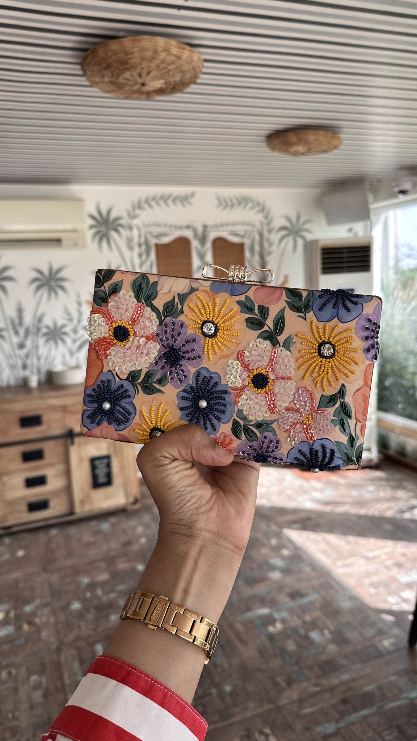 Bloom Affair Digital Clutch - Color 7