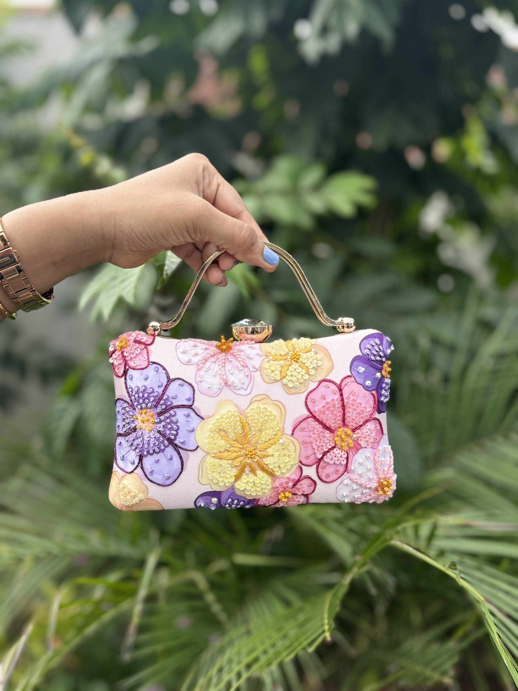 Bloom Belle Digital Clutch - Color 1