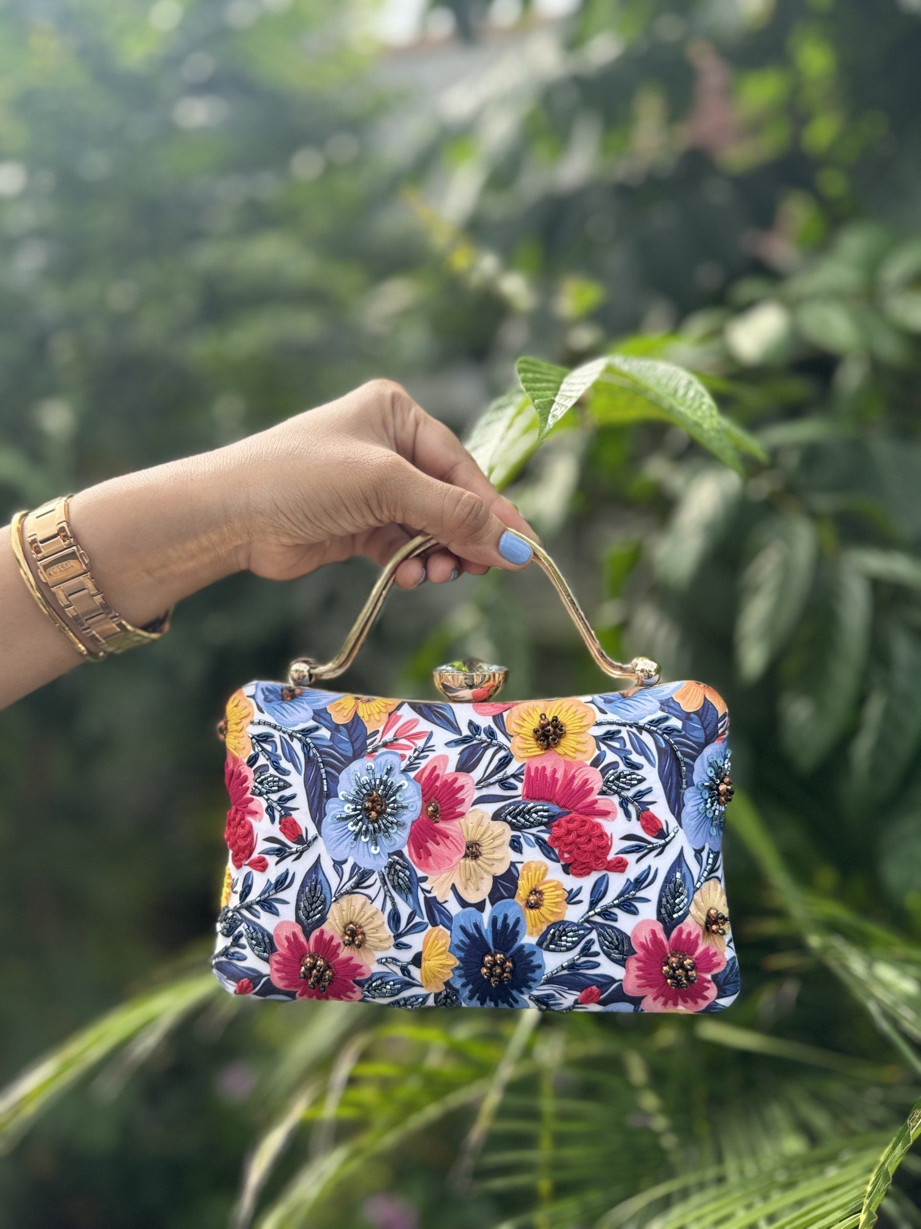 Bloom Belle Digital Clutch - Color 4