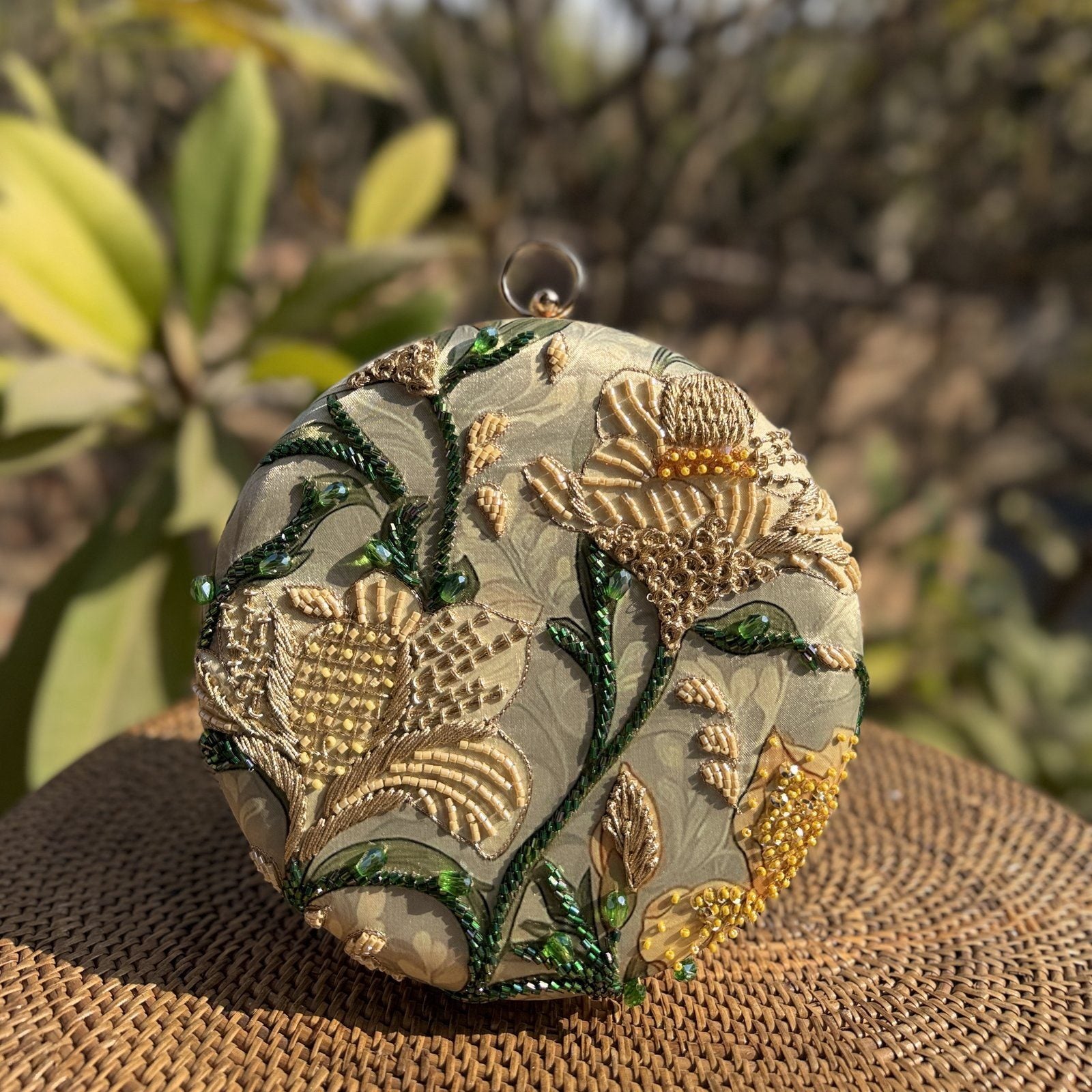 Bloom Circle Digital Clutch - Color 1