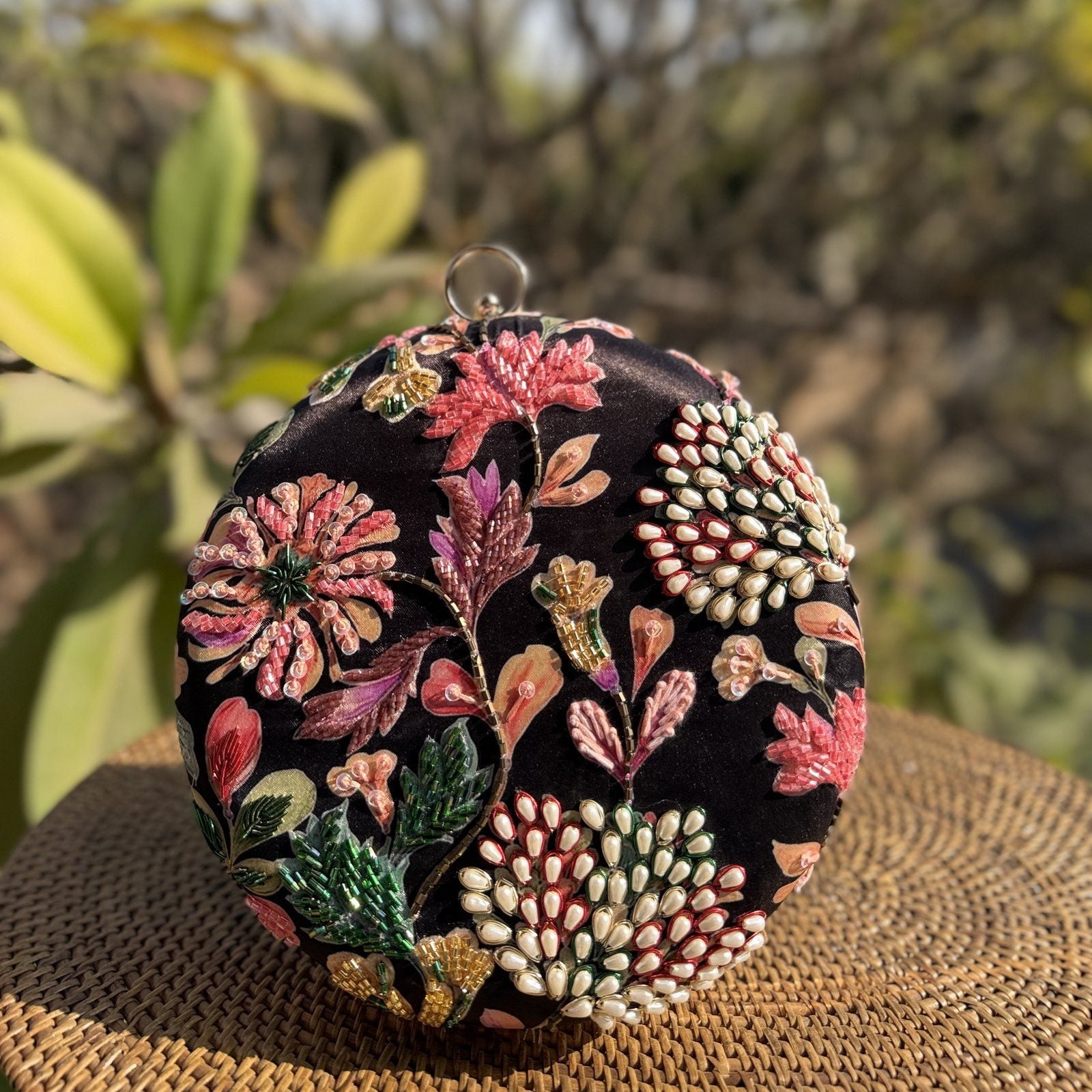 Bloom Circle Digital Clutch - Color 3