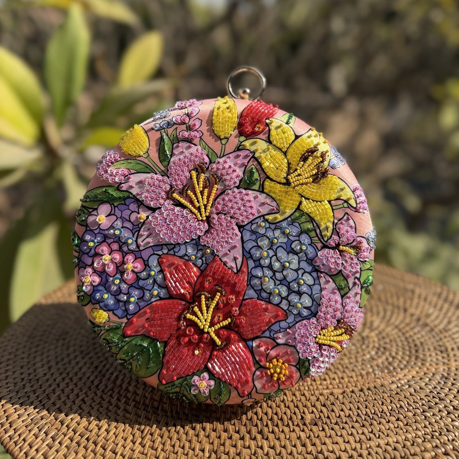 Bloom Circle Digital Clutch - Color 4