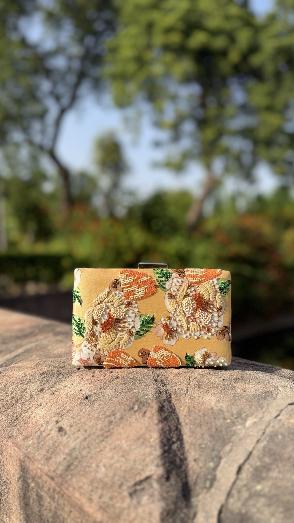 Blush Garden Digital Clutch - Color 2