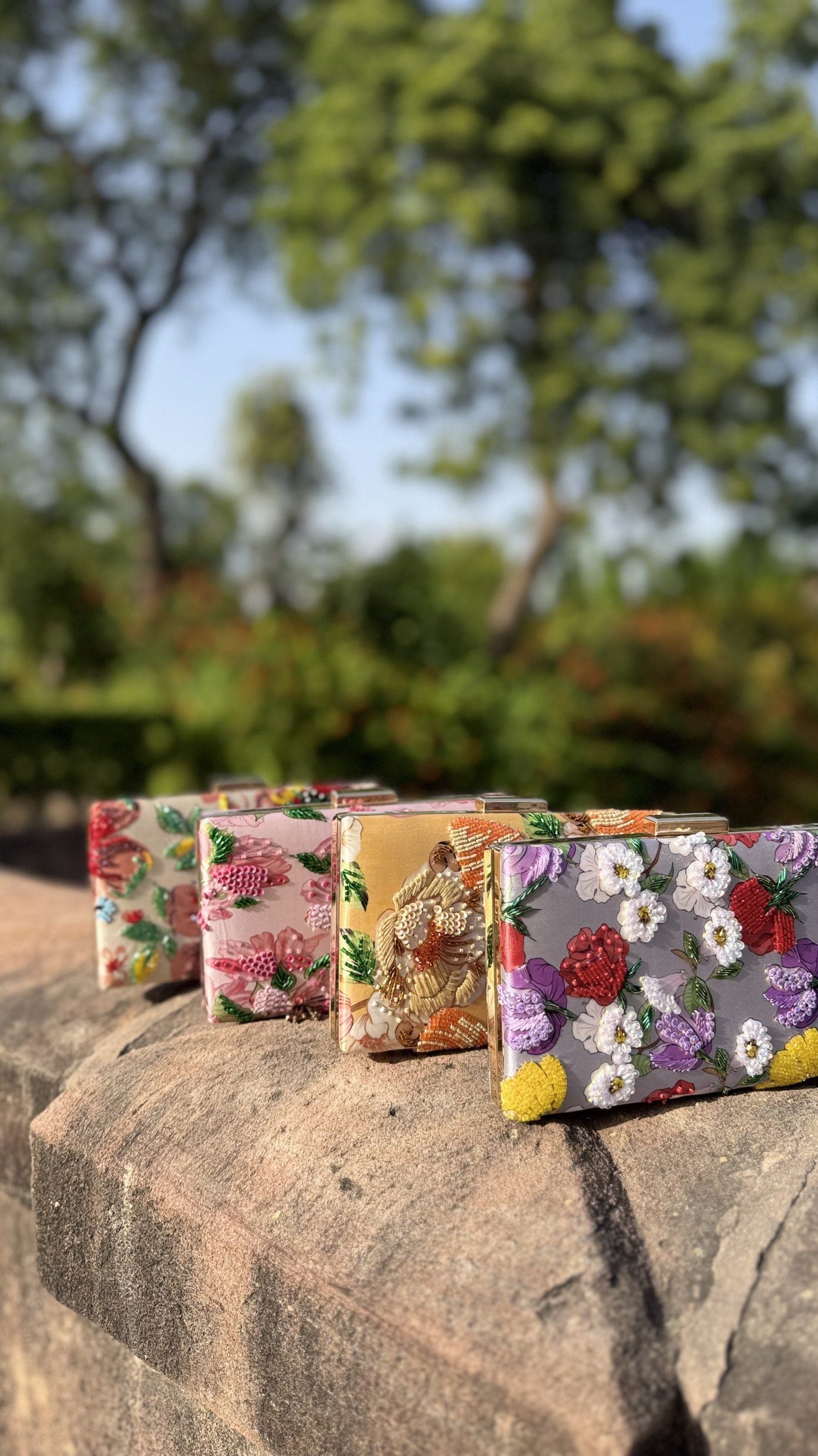 Blush Garden Digital Clutch - view 6