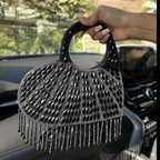 Cupid's Kiss Crystal-Drenched Evening Bag