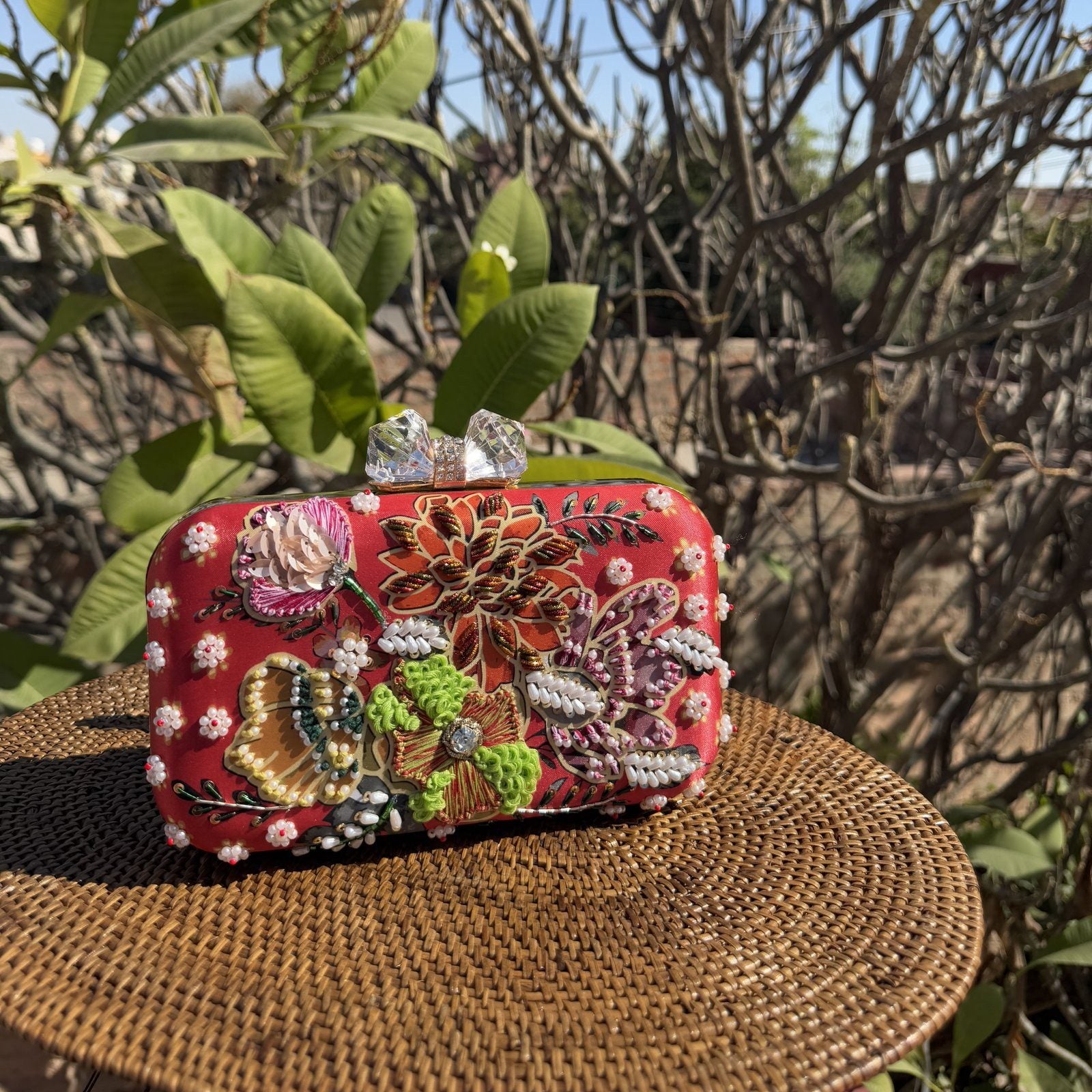 Flora Luxe Digital Clutch - Color 1