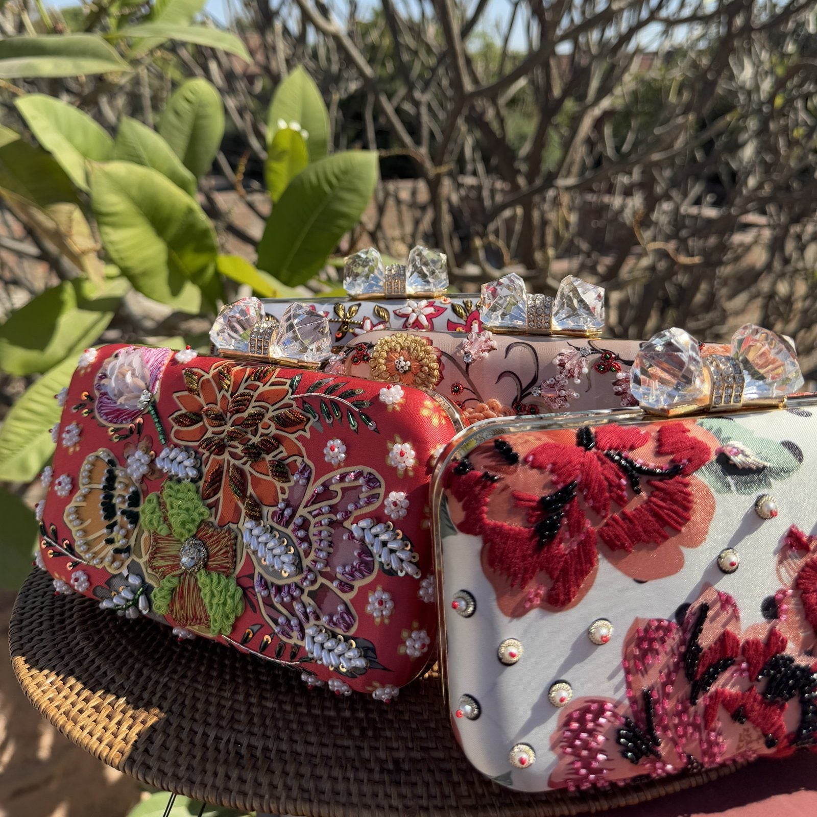 Flora Luxe Digital Clutch - view 9