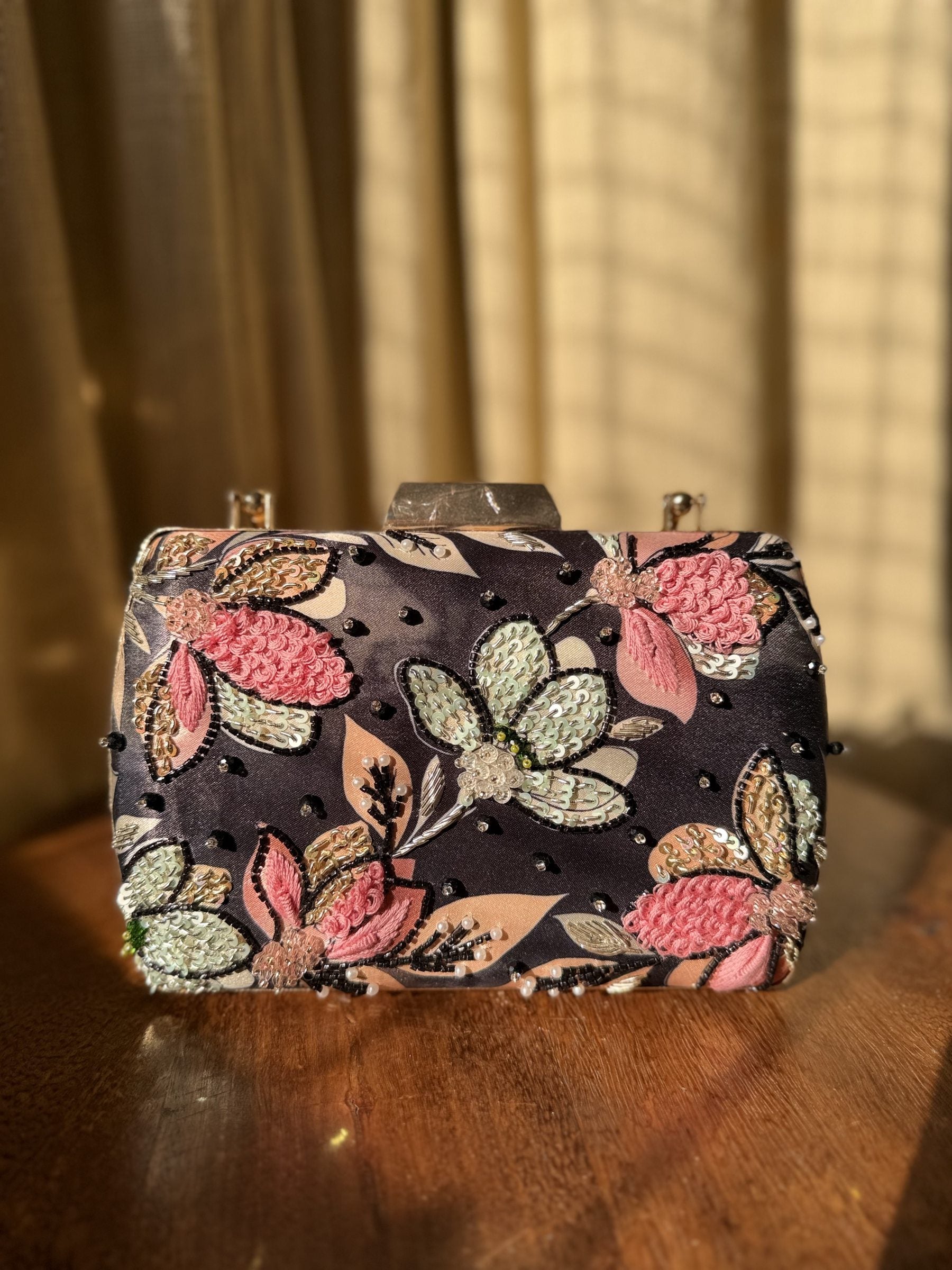 Floral Echoes Digital Clutch - Color 2