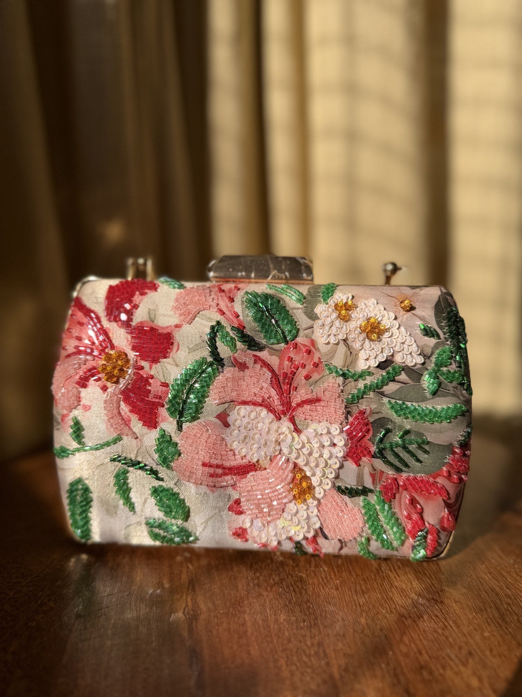Floral Echoes Digital Clutch - Color 3