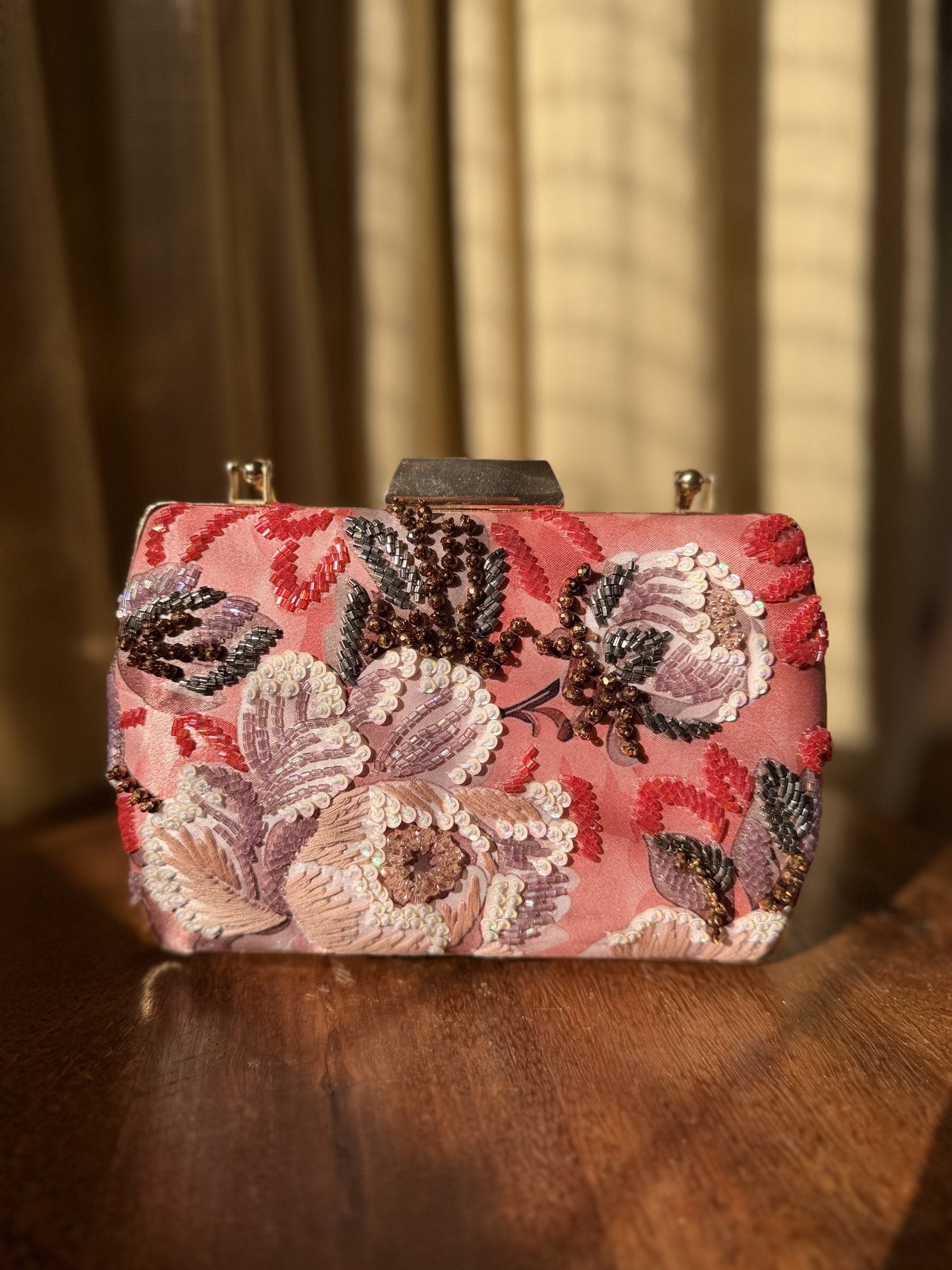 Floral Echoes Digital Clutch - Color 6