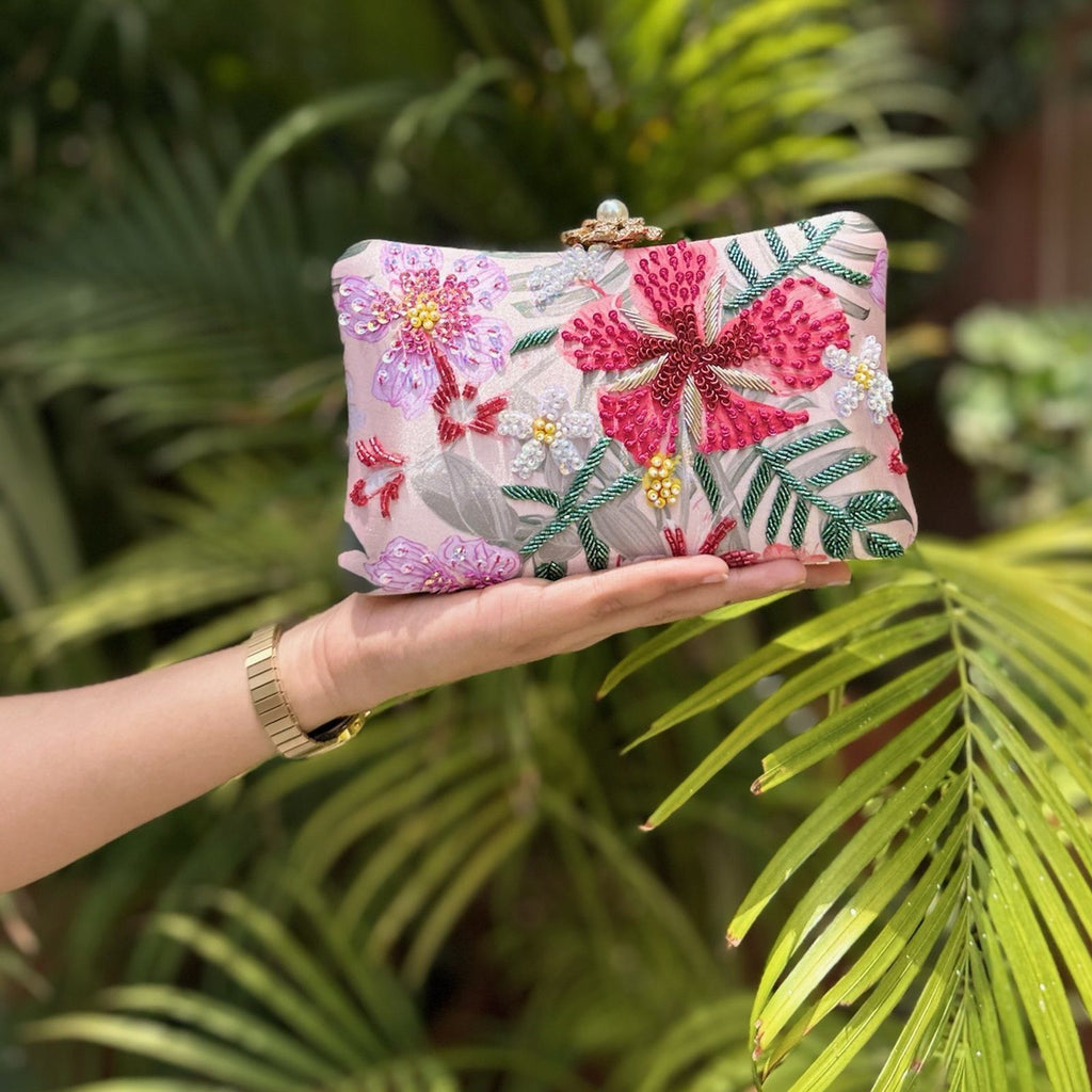 Floral fantasy Digital Clutch - Color 2