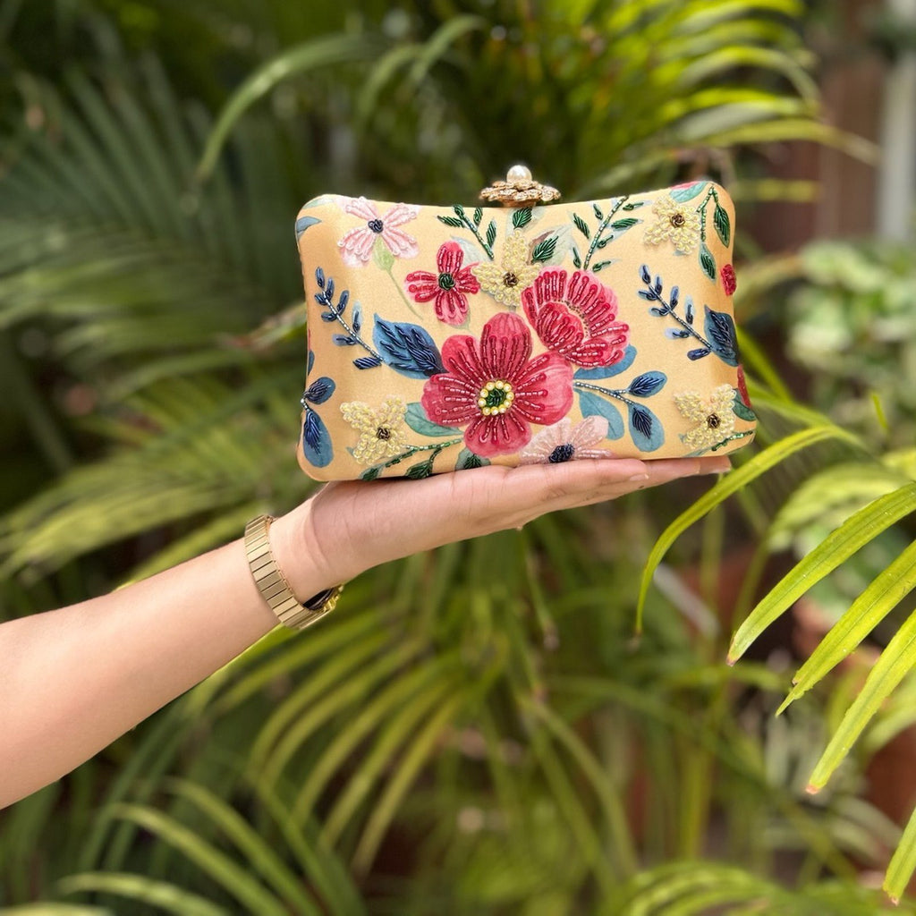 Floral fantasy Digital Clutch - Color 5