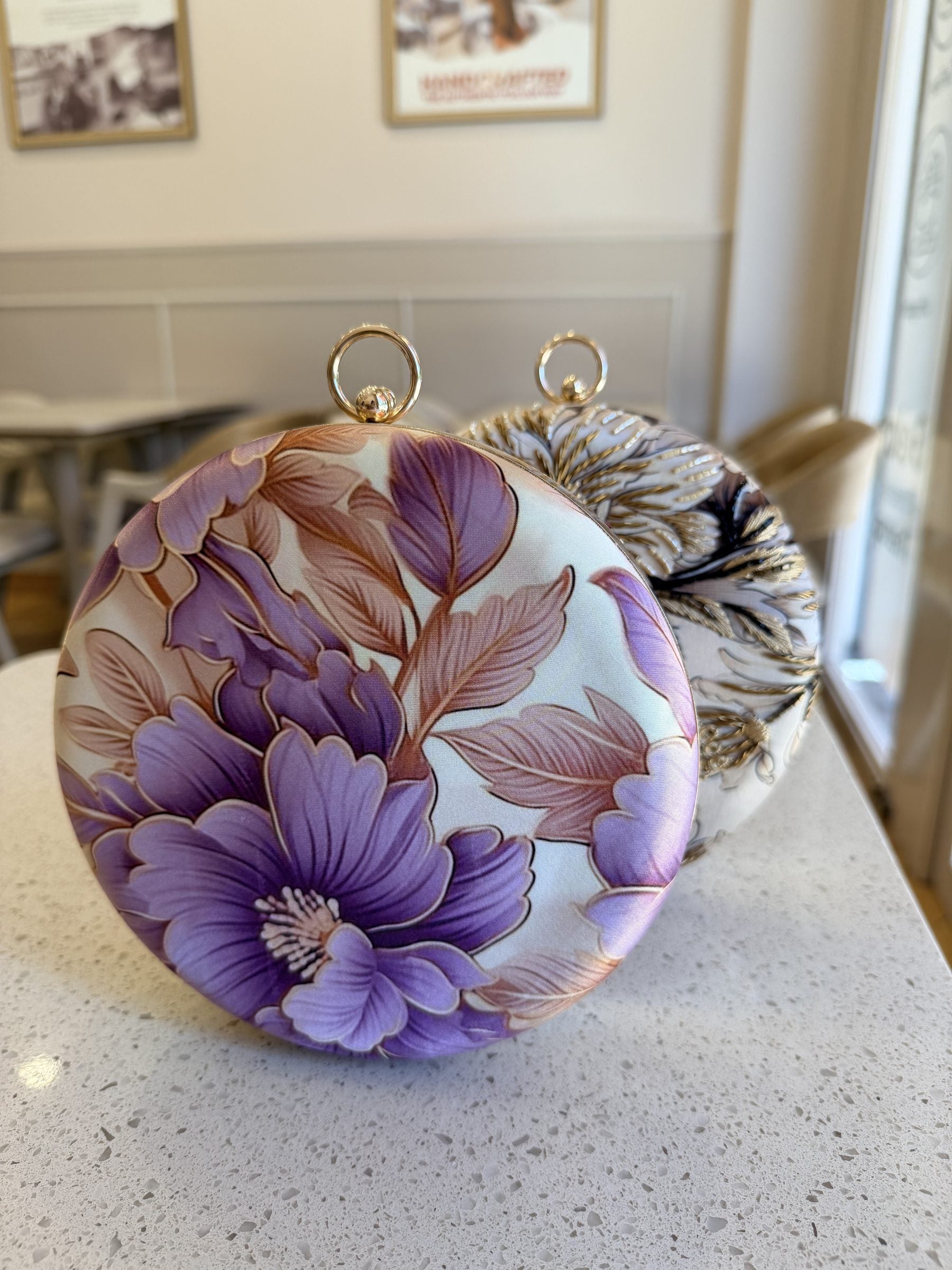 Floral Orbit Digital Clutch - view 6