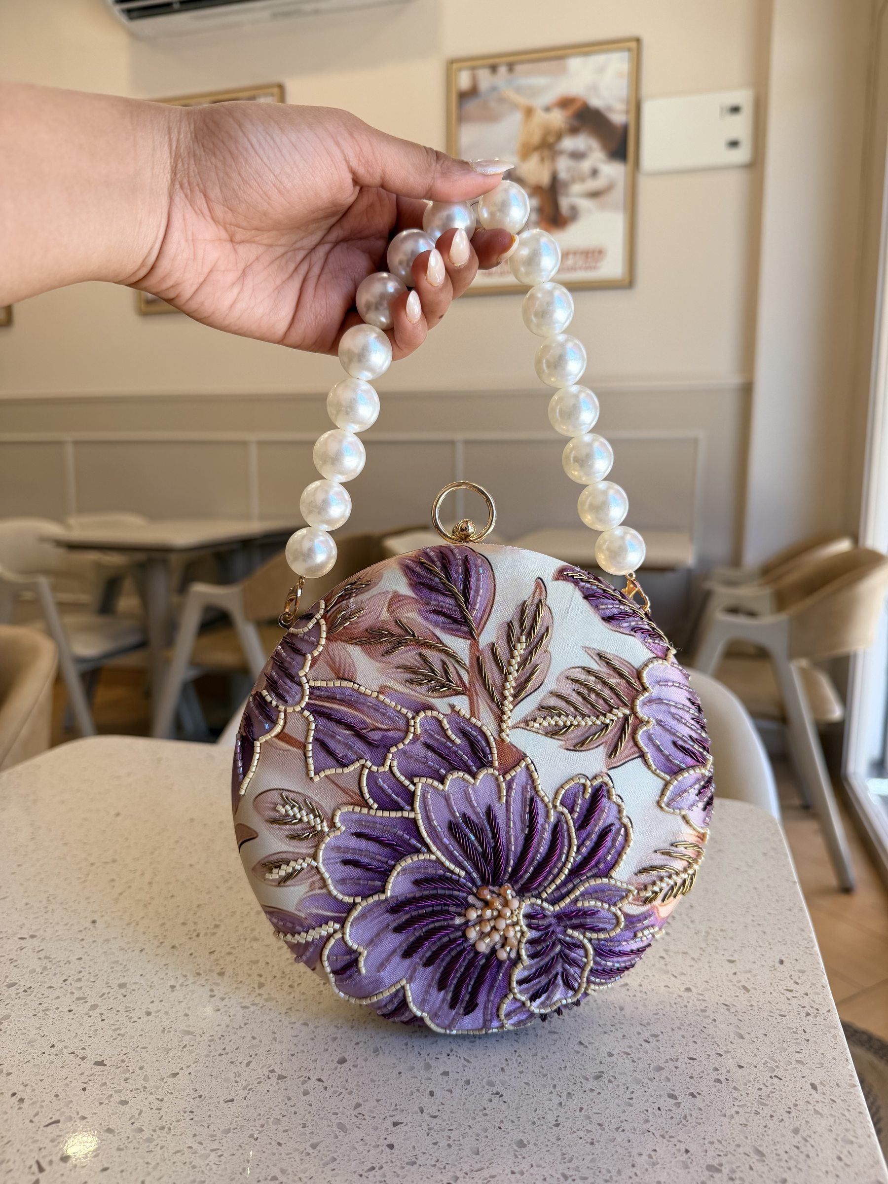Floral Orbit Digital Clutch - view 7