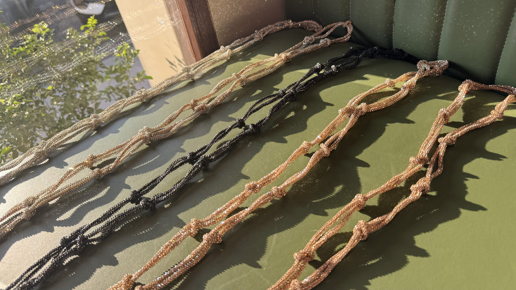 Lanyard displayed flat showing its full length and sturdy clasp.