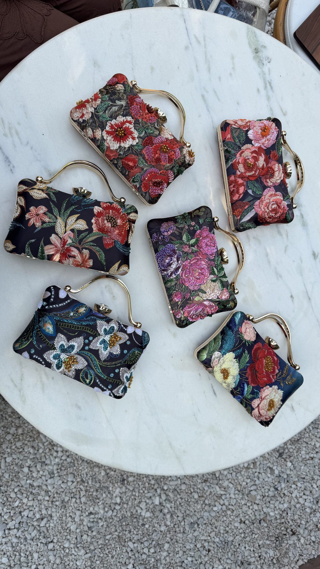 Midnight Bloom Digital clutch - Color 1