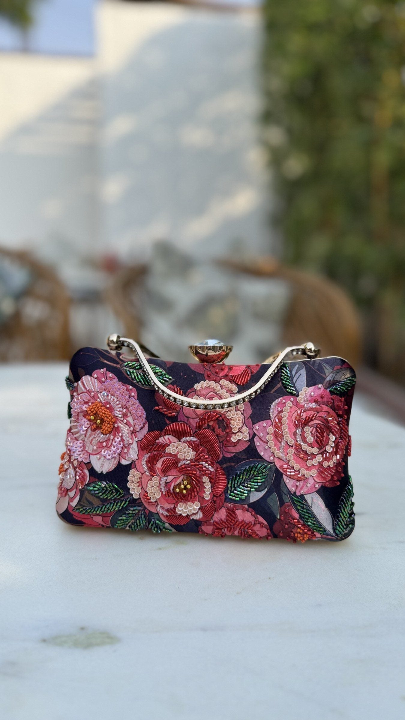 Midnight Bloom Digital clutch - Color 4