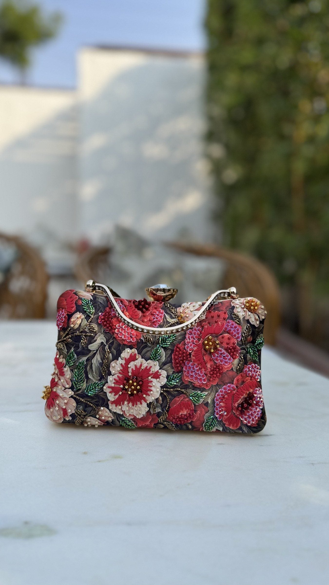 Midnight Bloom Digital clutch - Color 5