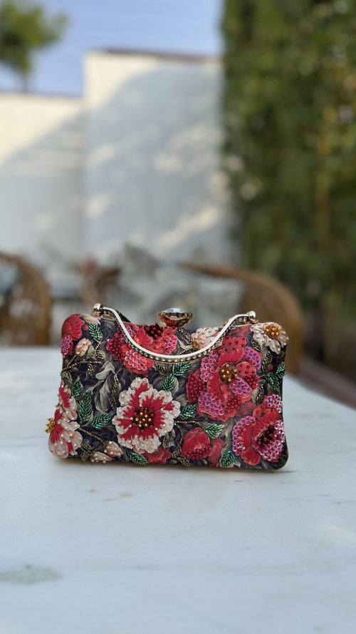 Midnight Bloom Digital clutch - Color 5