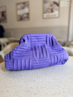 Angle shot showing the soft cushion structure of the pillow bag.