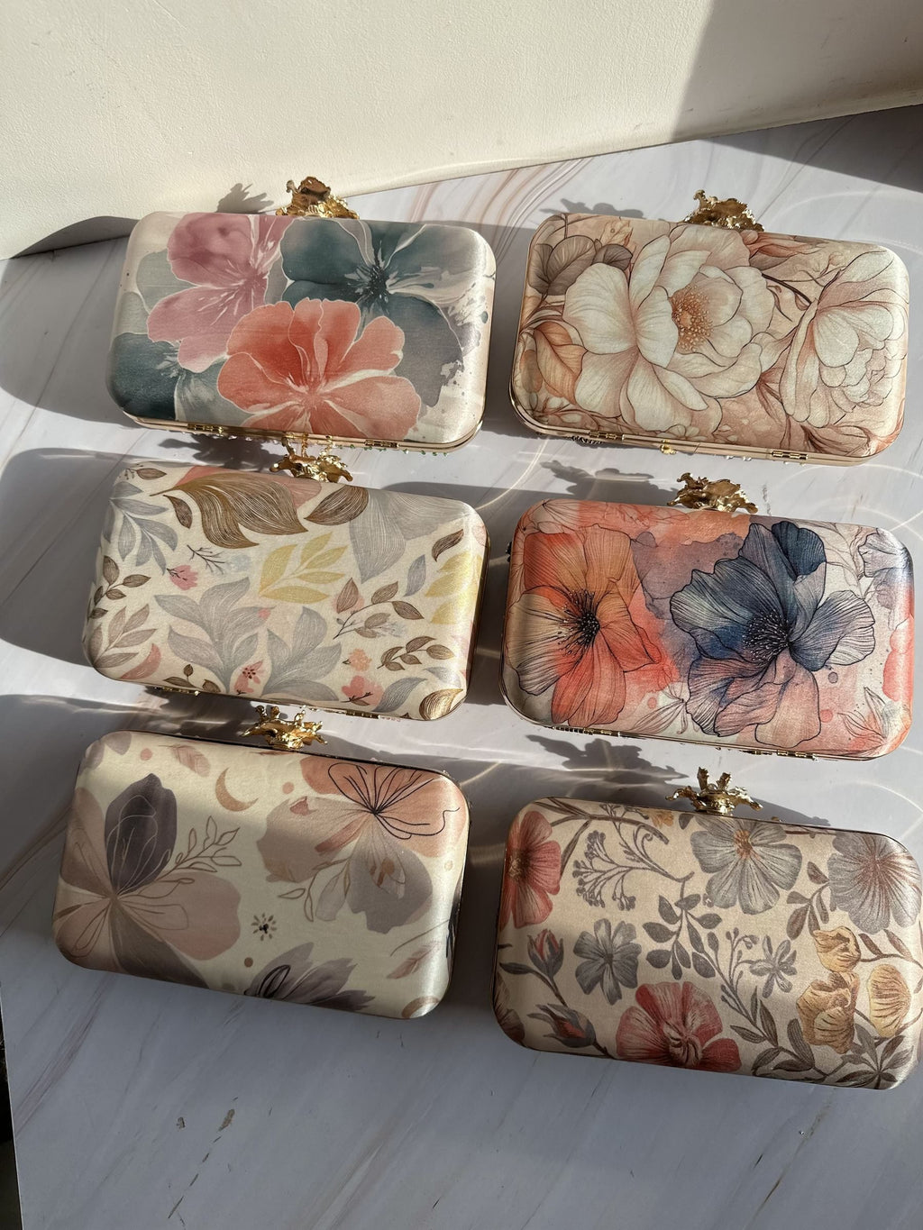 Petal Poetry Digital Clutch - Color 1