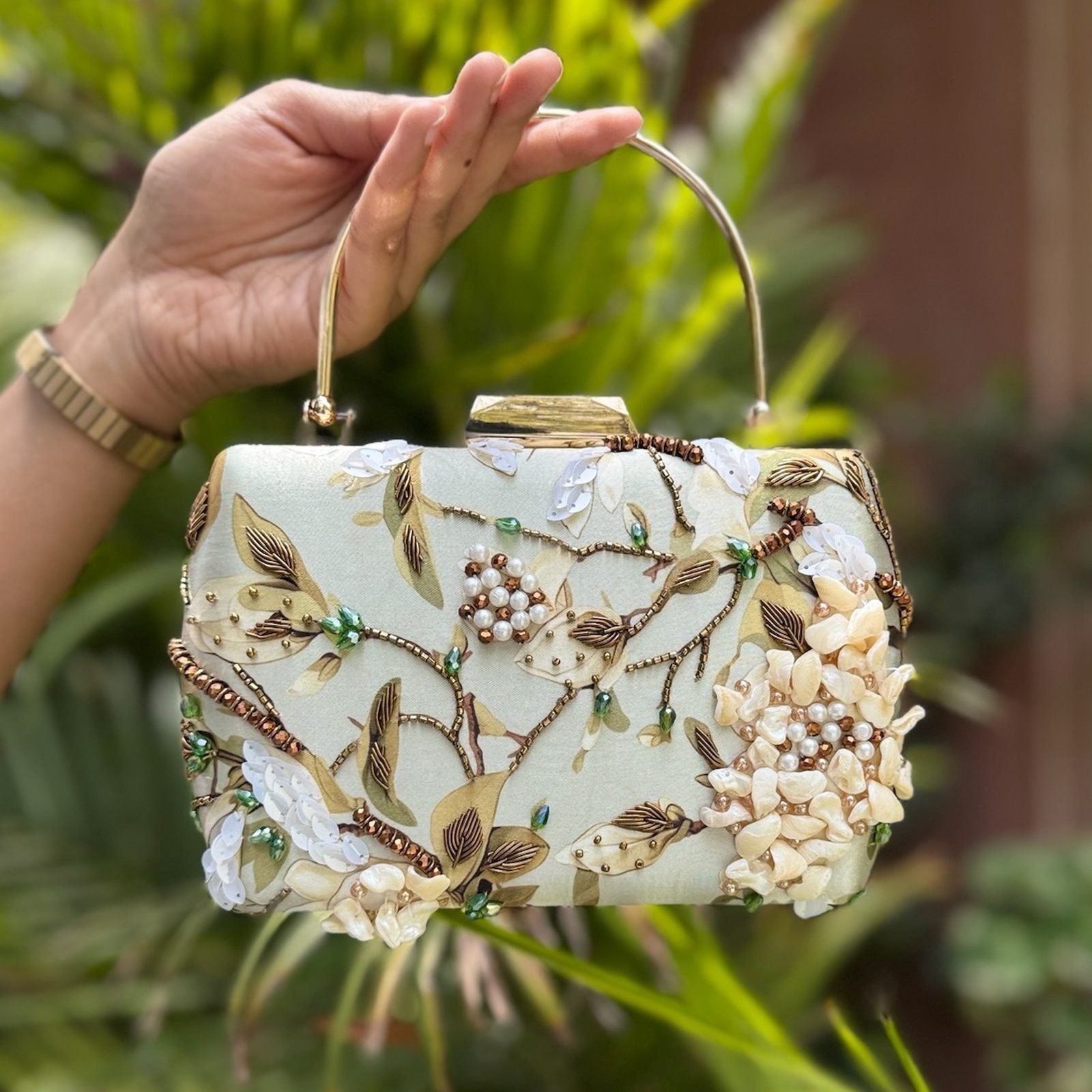Petals of Spring Digital Clutch - Color 4