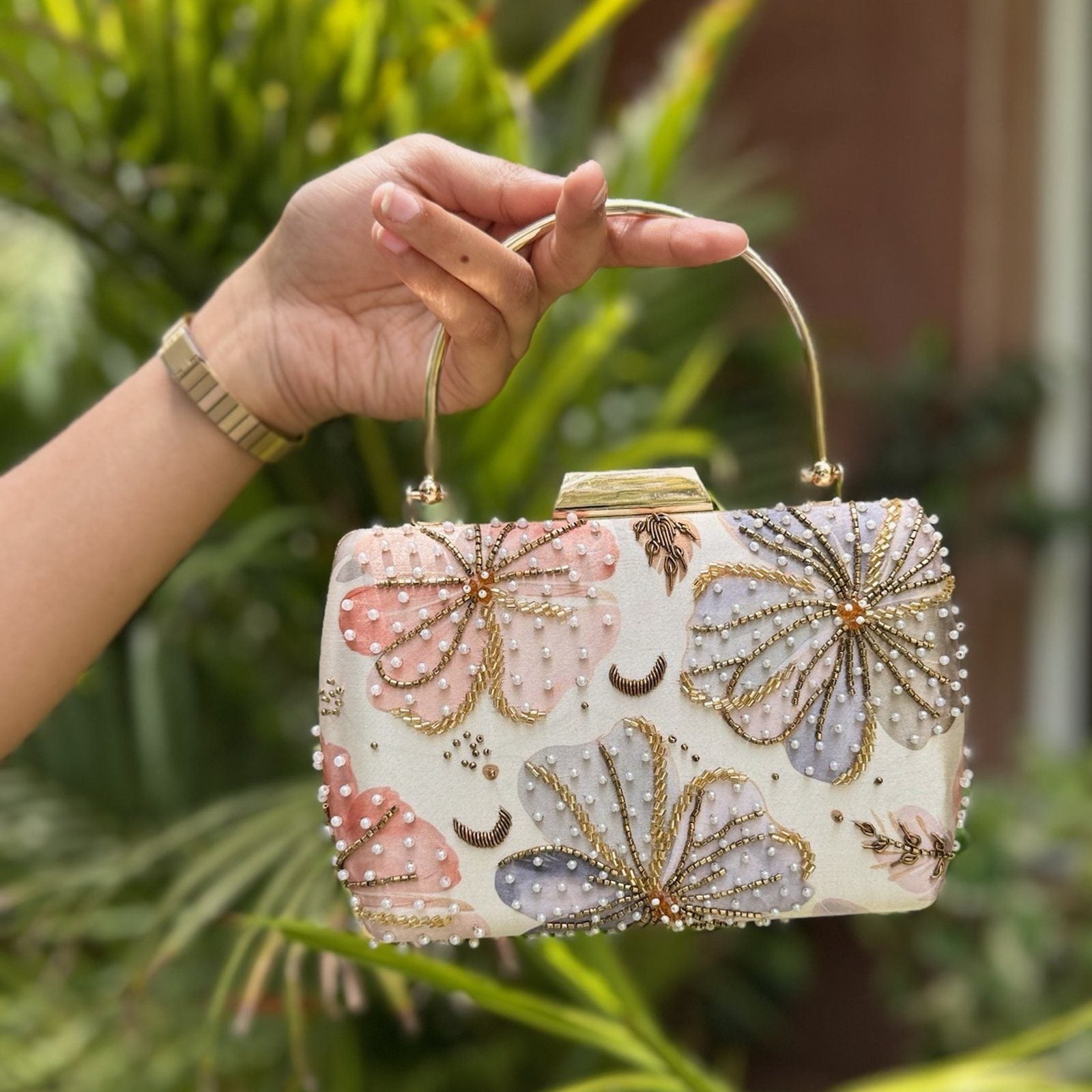 Petals of Spring Digital Clutch - Color 5