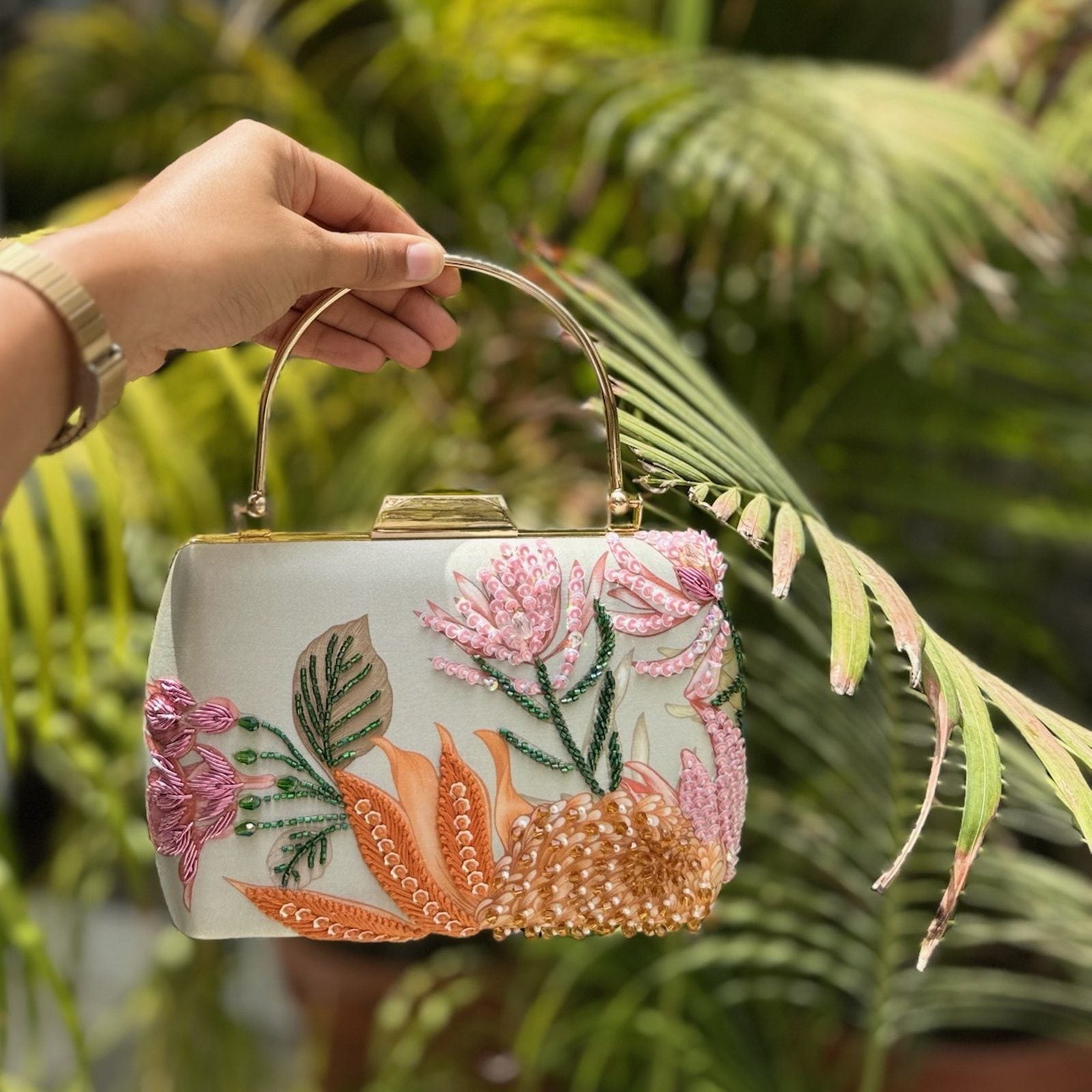 Petals of Spring Digital Clutch - Color 7