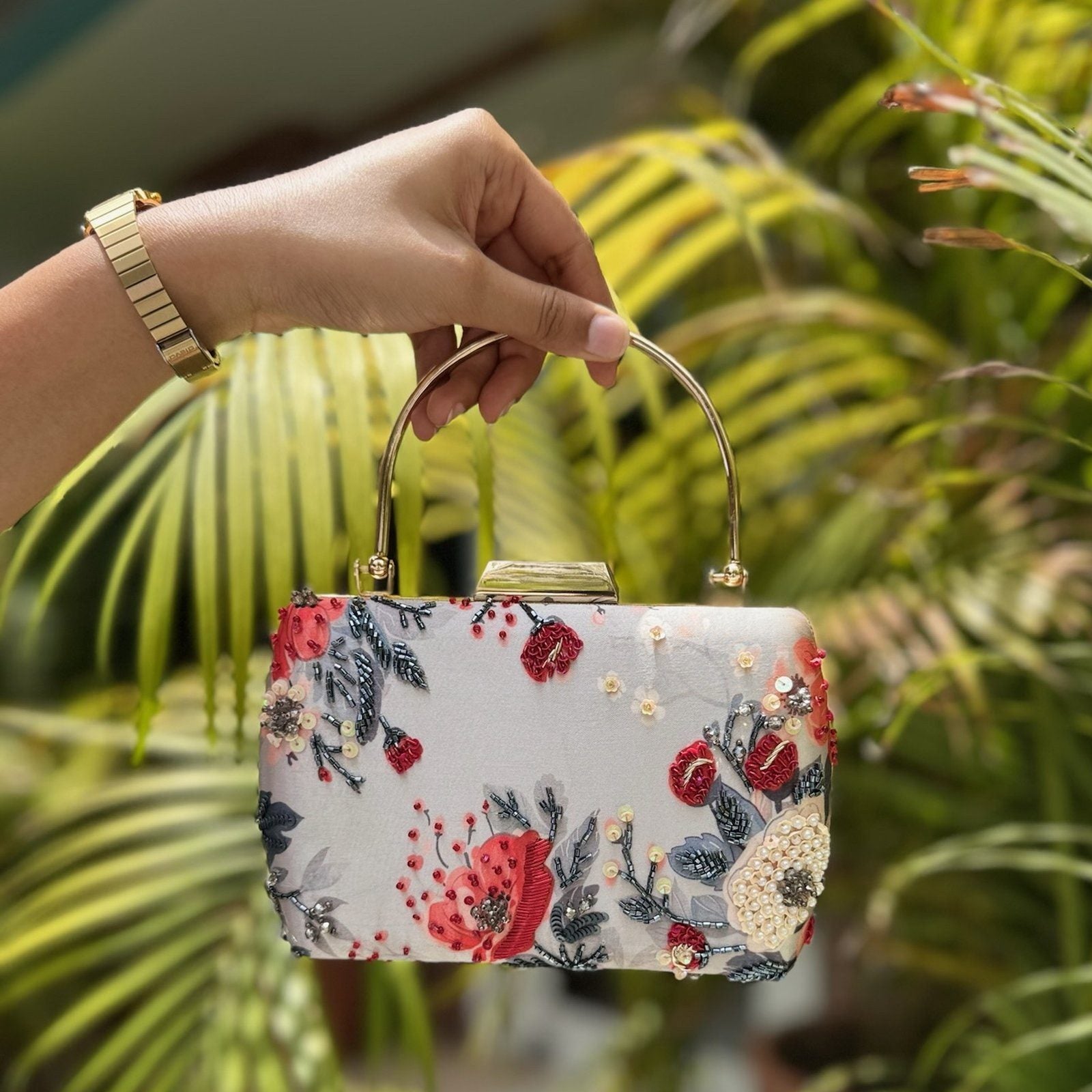 Petals of Spring Digital Clutch - Color 8