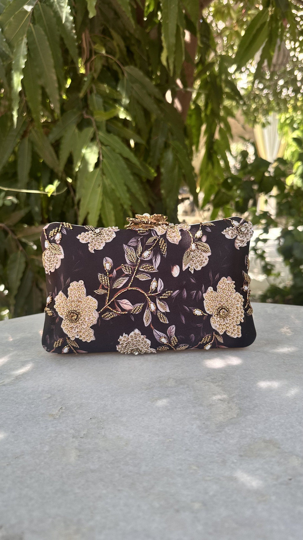 Rose flutter Digital Clutch - Color 1