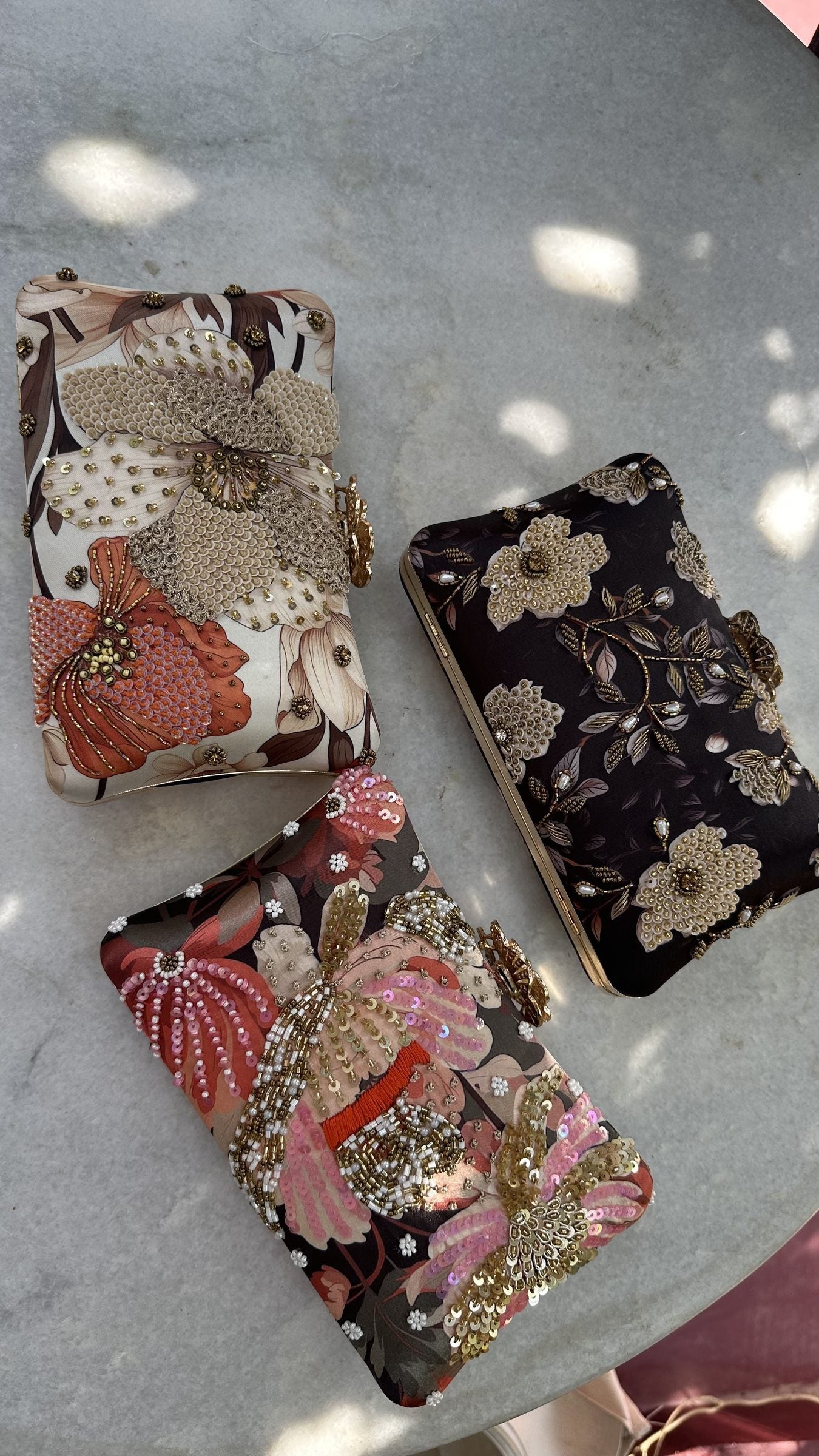 Rose flutter Digital Clutch - view 4