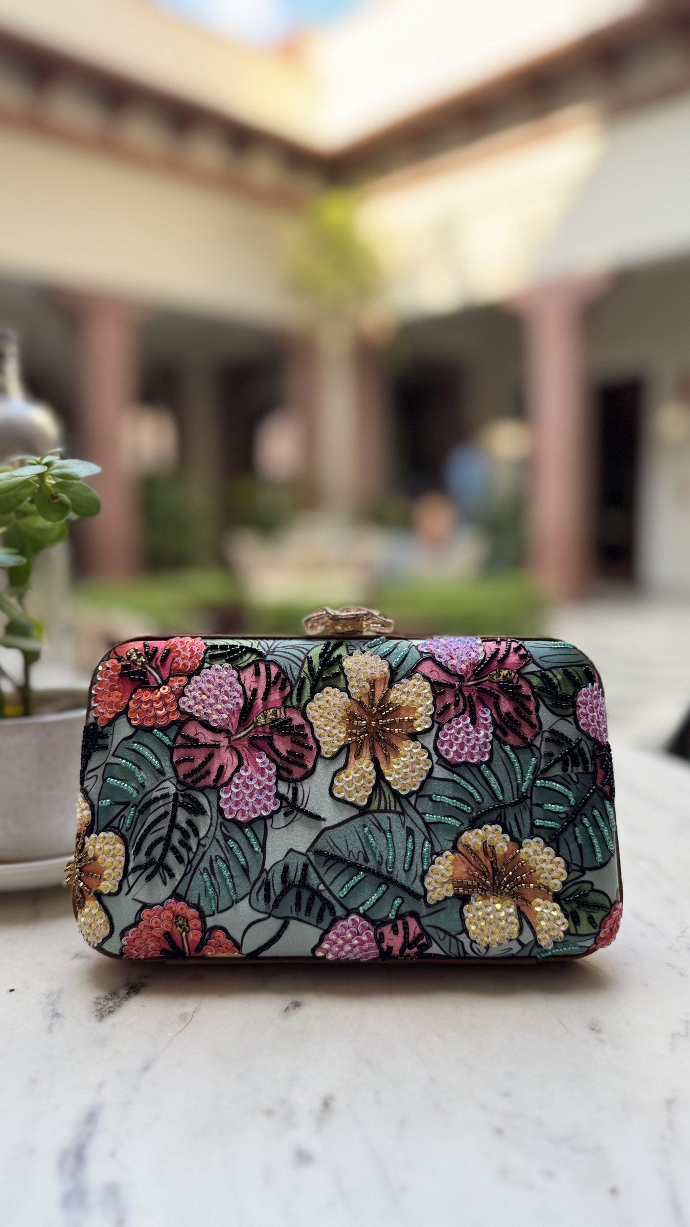 Secret Garden Digital Clutch - Color 5