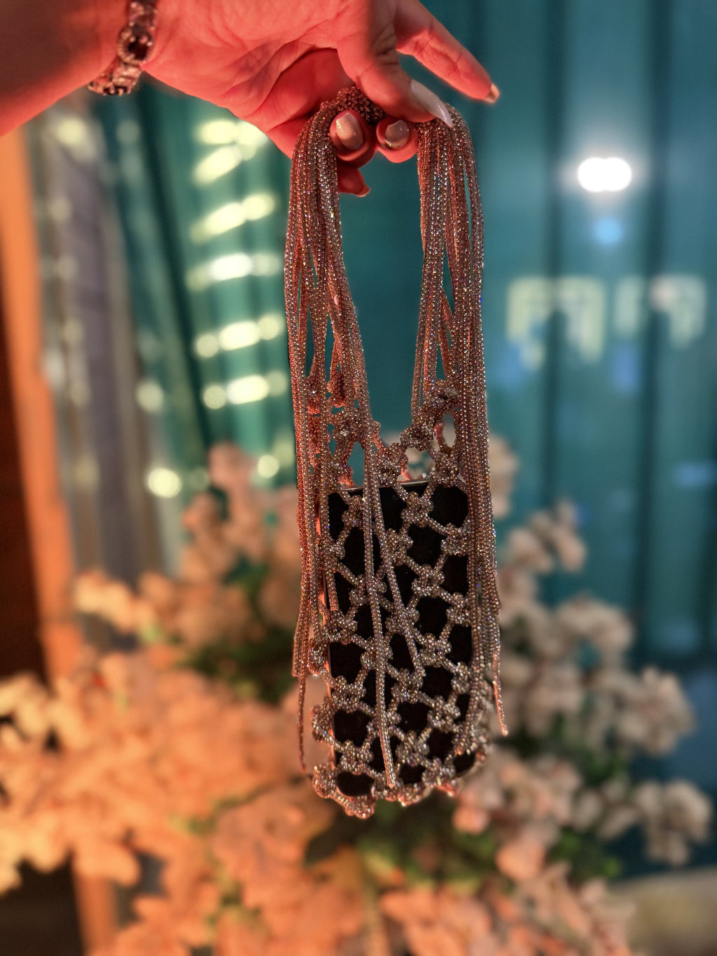 The Soul Glo bag open displaying its soft interior lining.