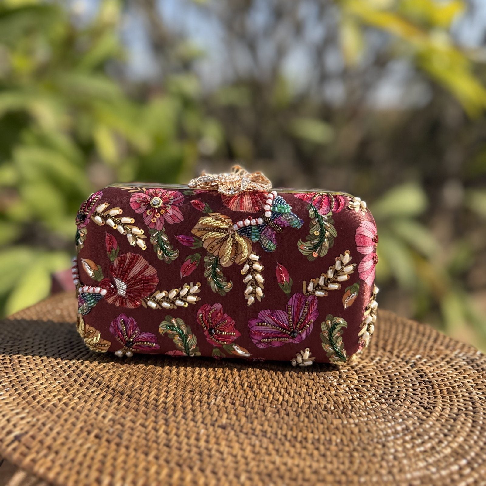 Wildflower Blush Digital Clutch - Color 3
