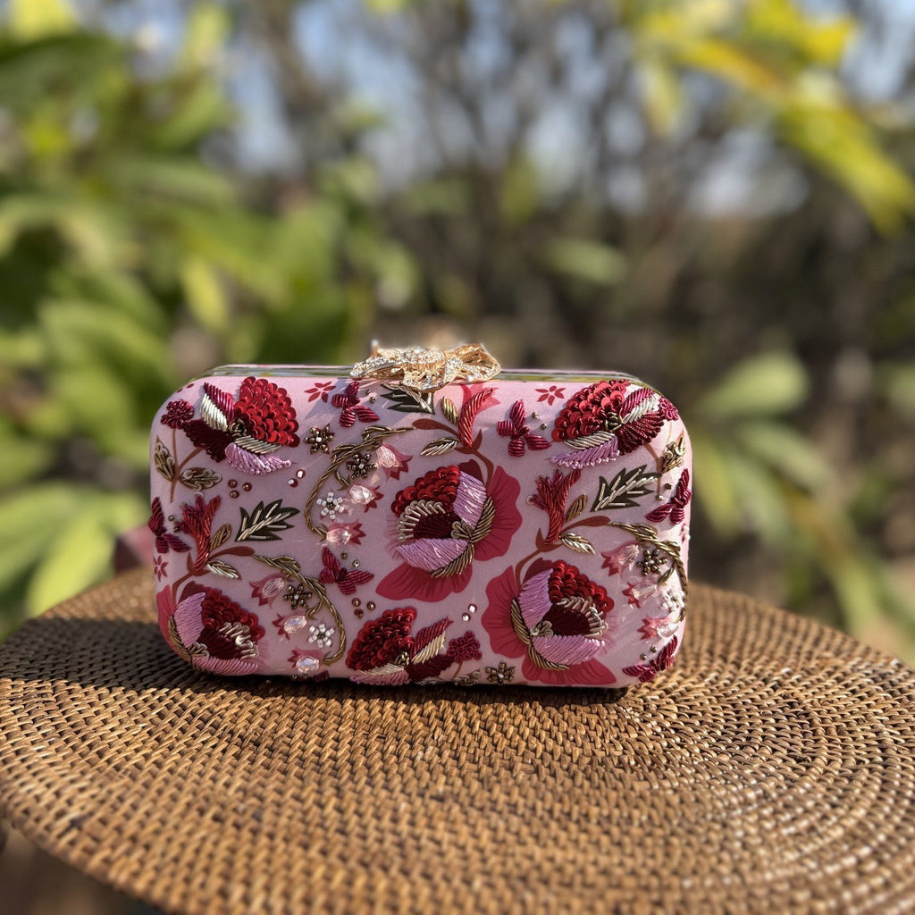 Wildflower Blush Digital Clutch - Color 4