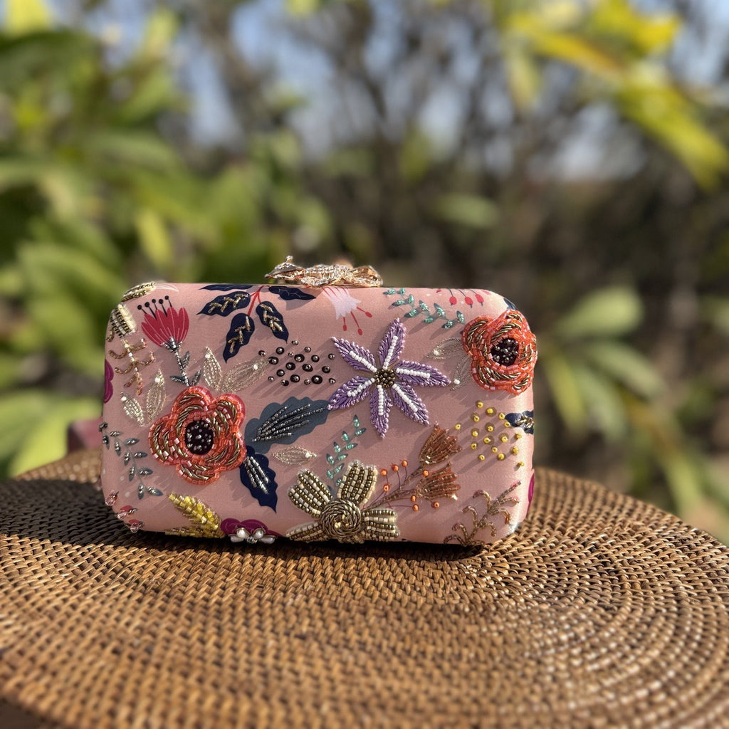 Wildflower Blush Digital Clutch - Color 5