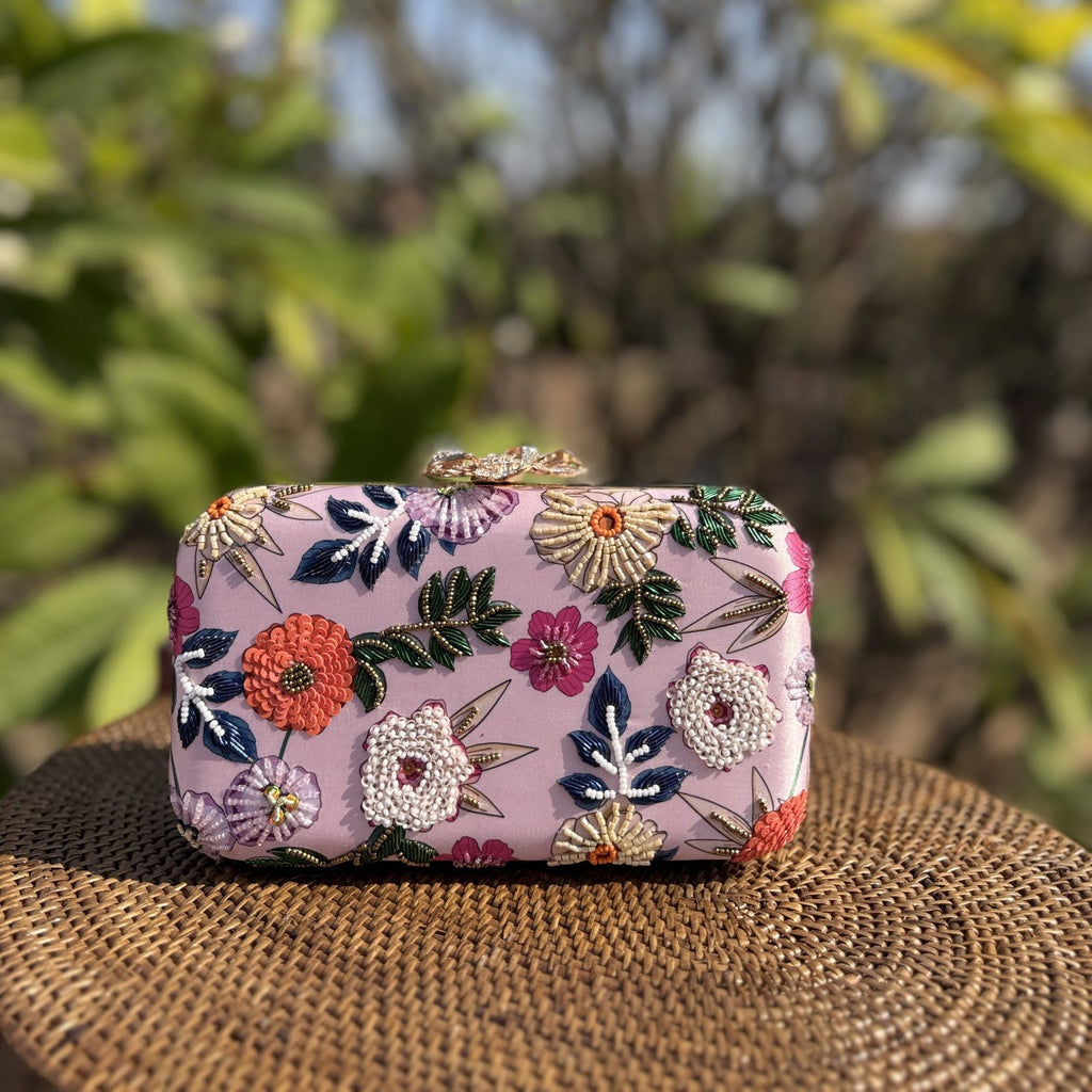 Wildflower Blush Digital Clutch - Color 6